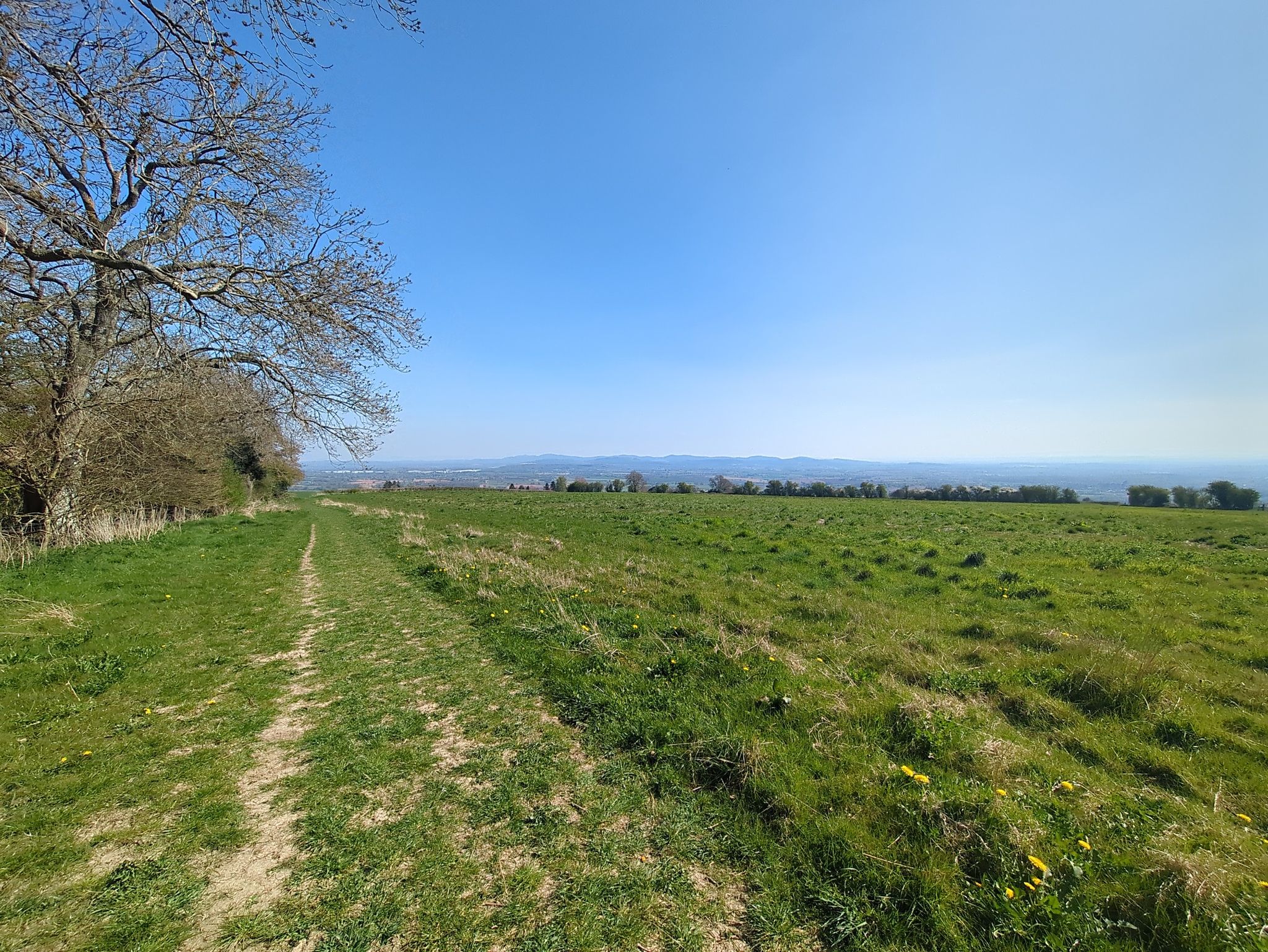 Stunning views on a beautiful day