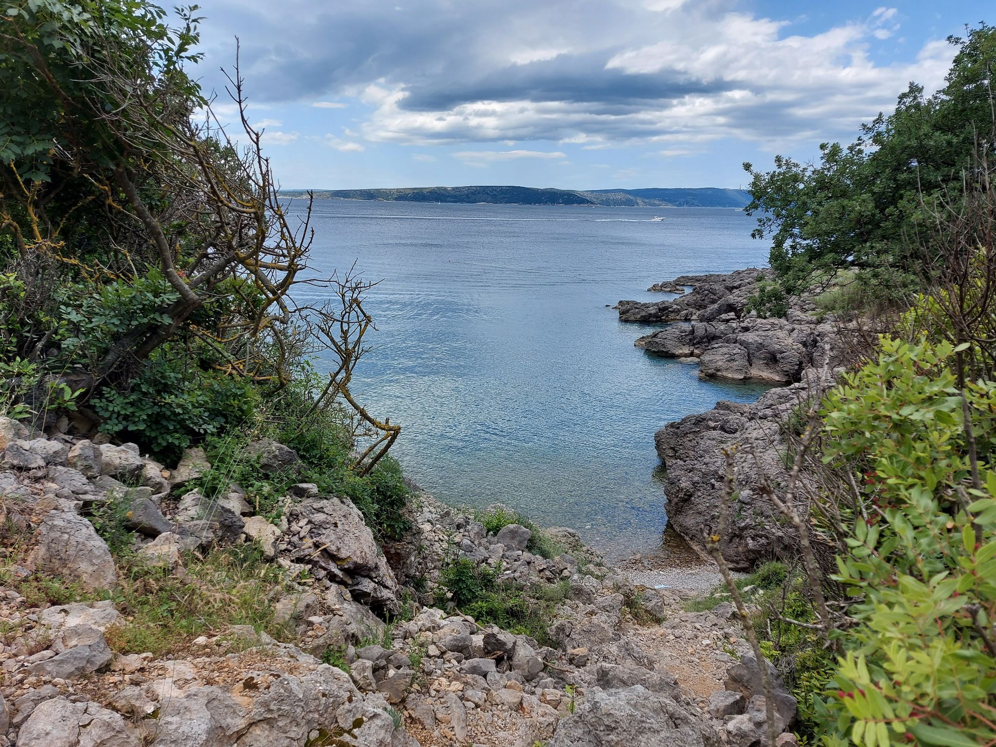 malerische Bucht