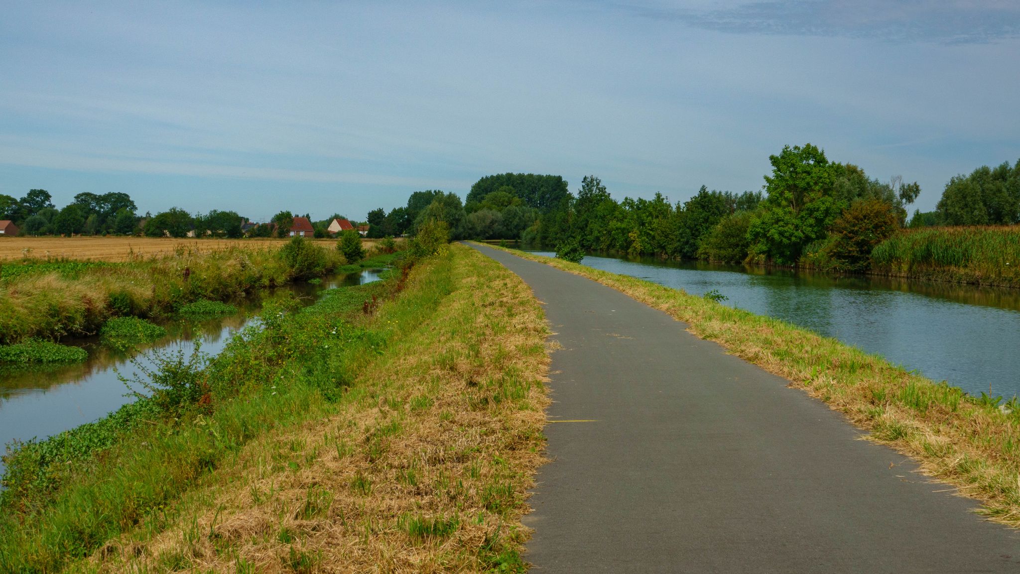 Le long de la Lys