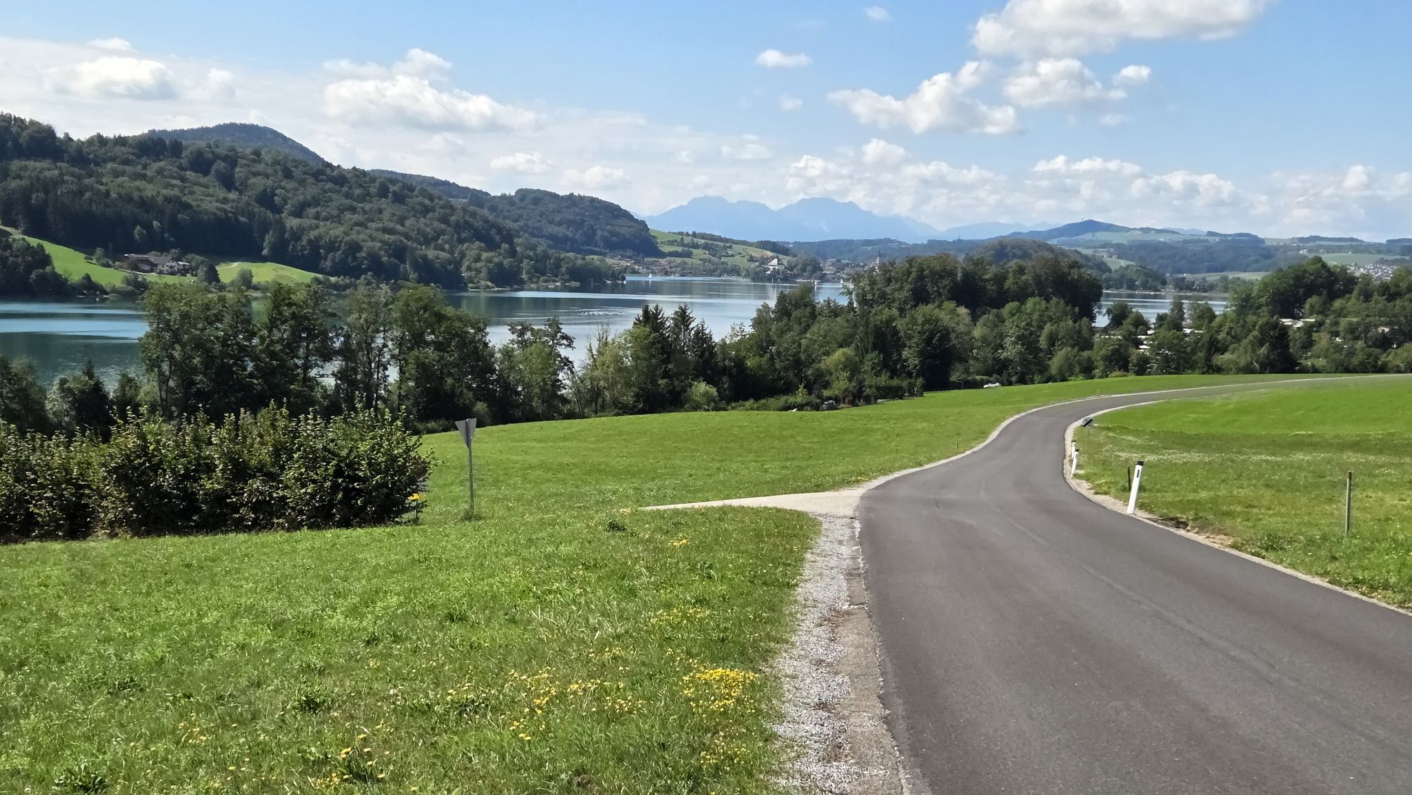 Blick auf den Wallersee