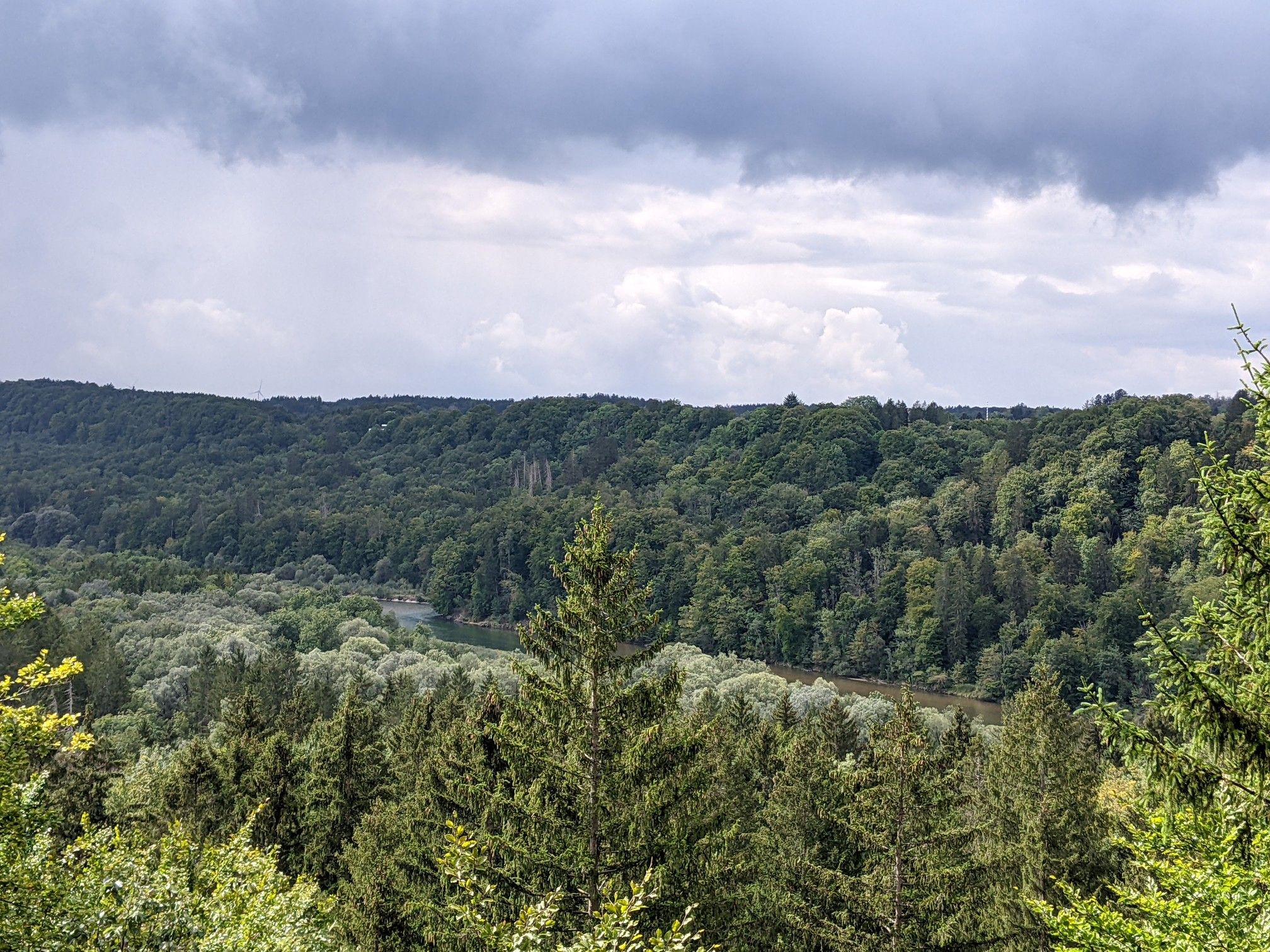 Blick ins Isartal (Aussichtspunkt "Isartalblick")