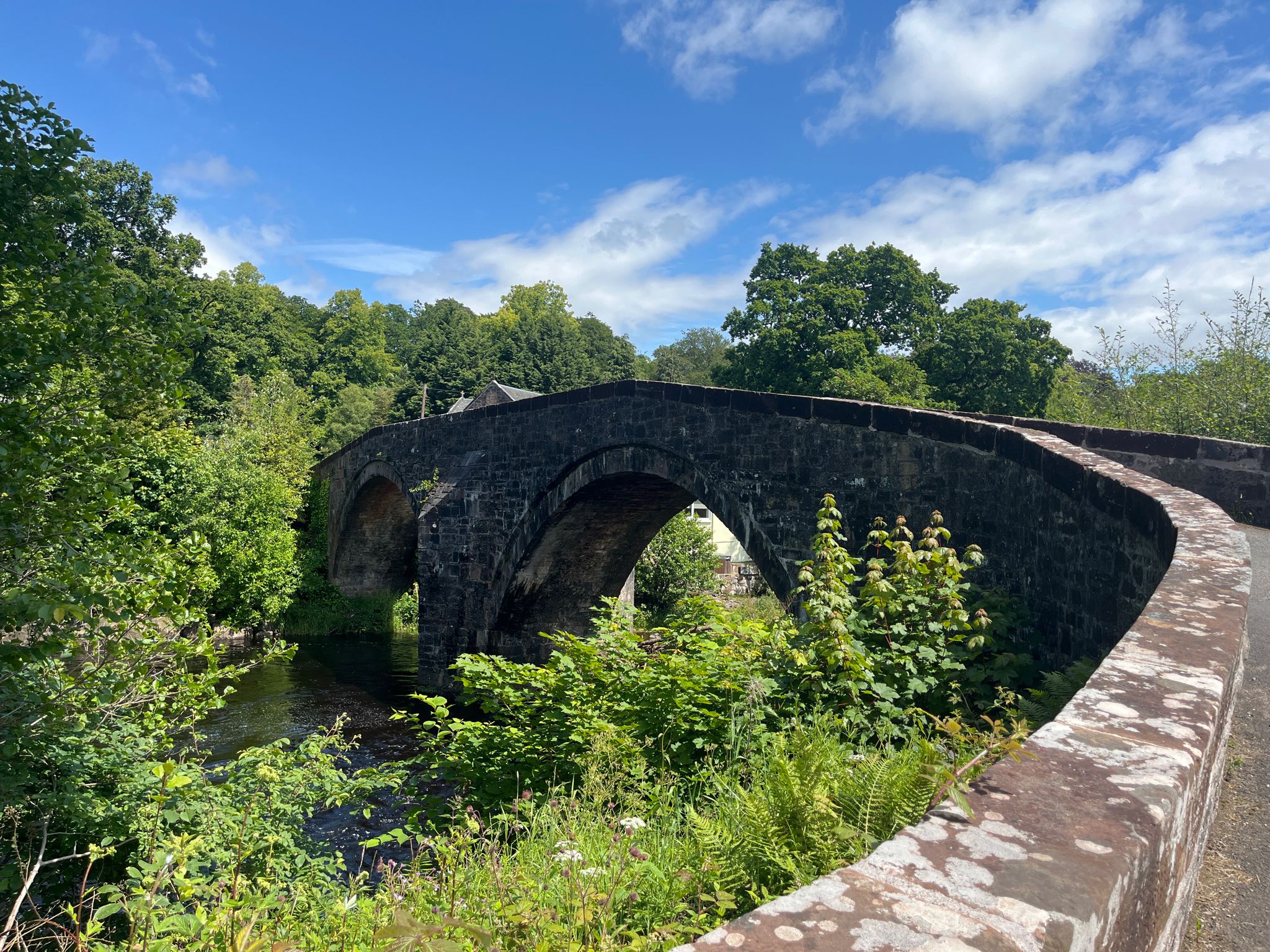 Sorn Bridge spanning the River Ayr