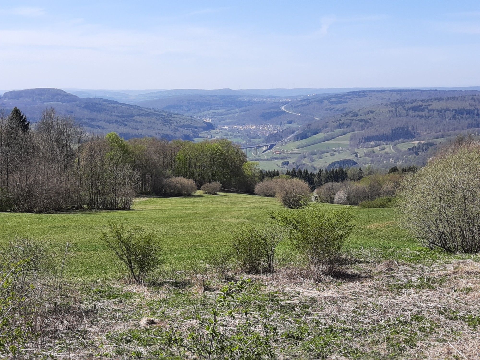 Blick vom Berghaus Rhön