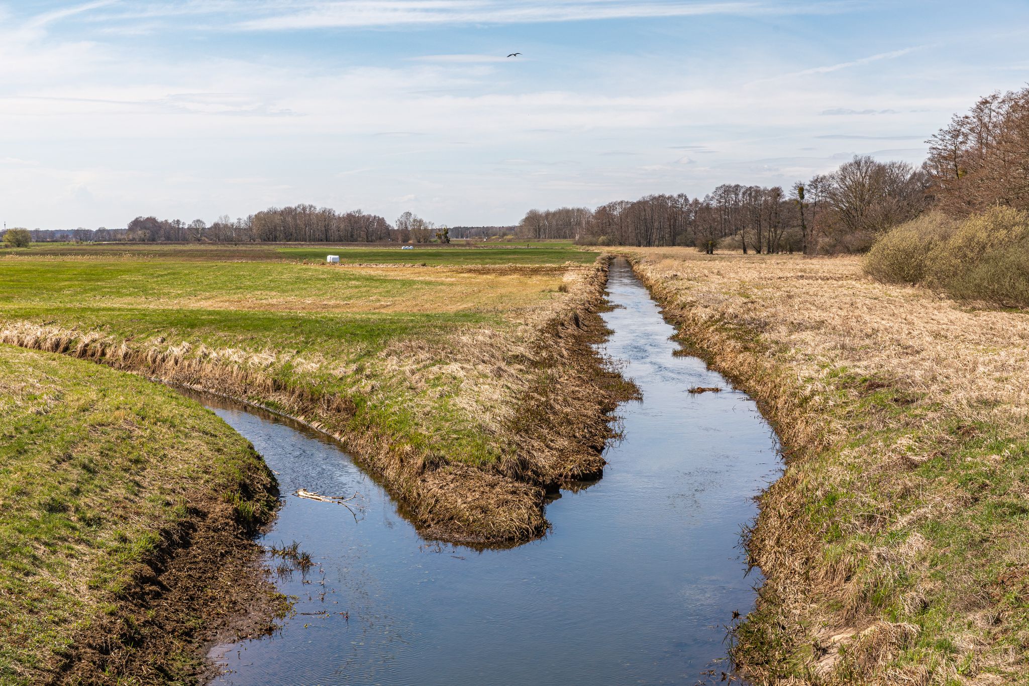 links Nordumfluter, rechts Rote Furt