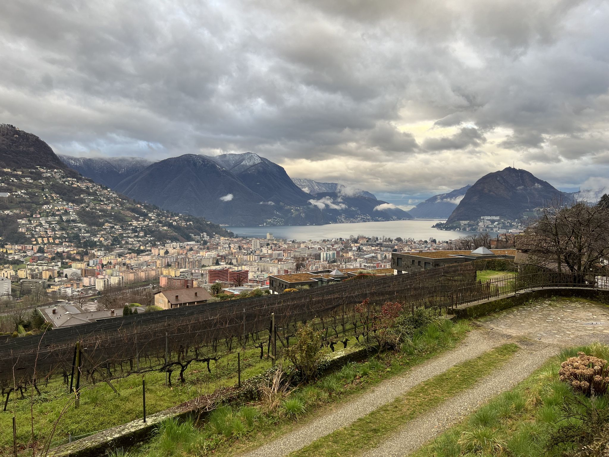Panorama da Porza