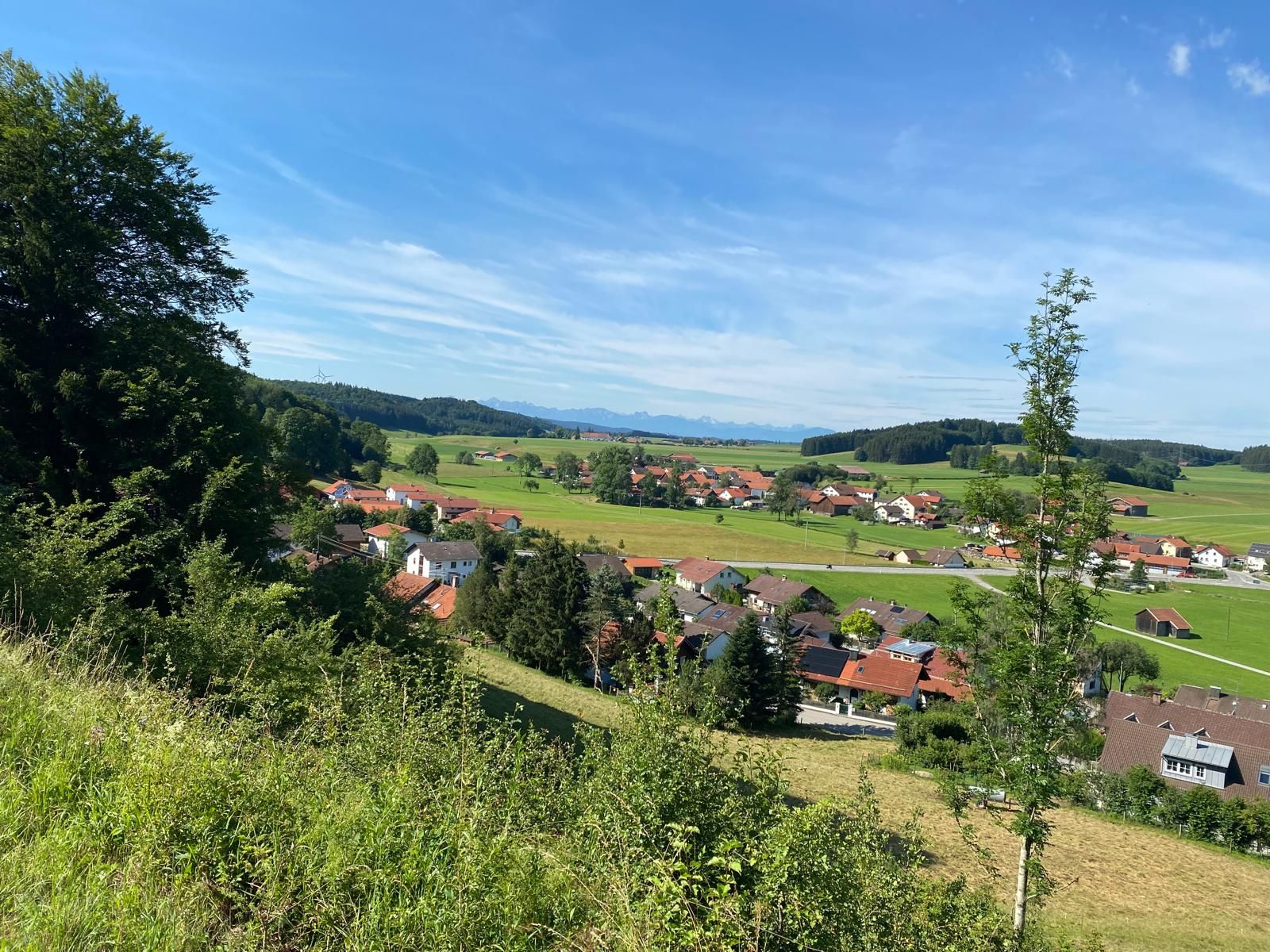 Und ein schöner Talblick von der Brücke
