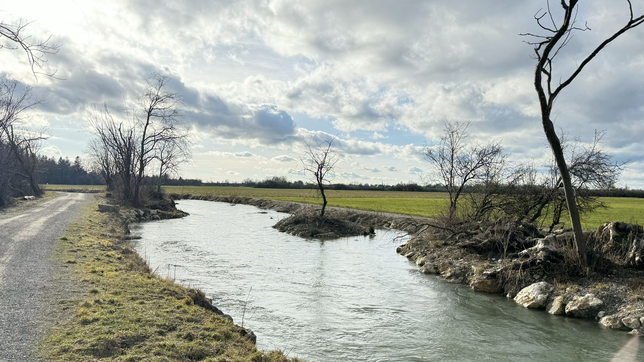 am Lochbach angekommen