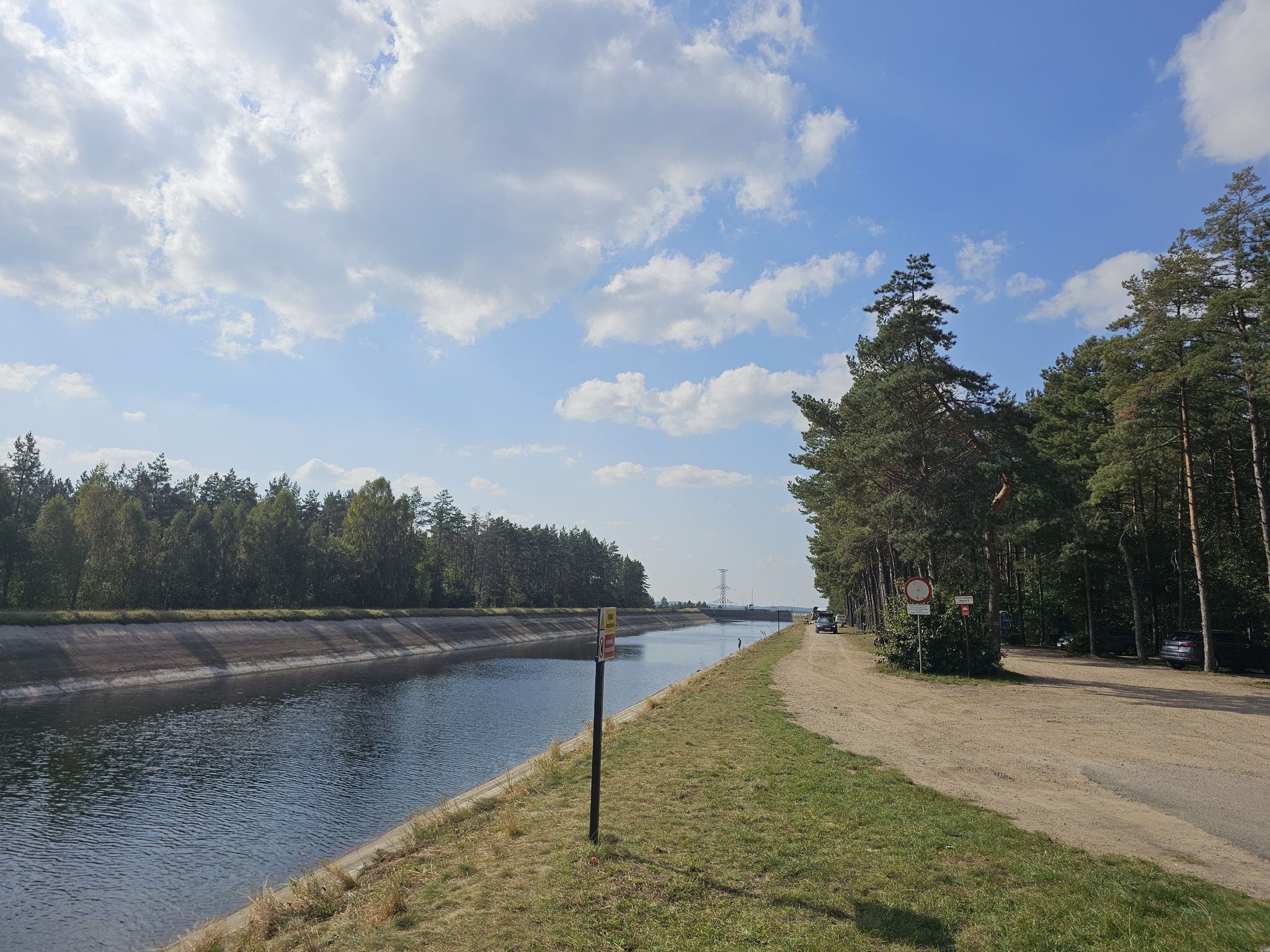 kanał górny elektrowni