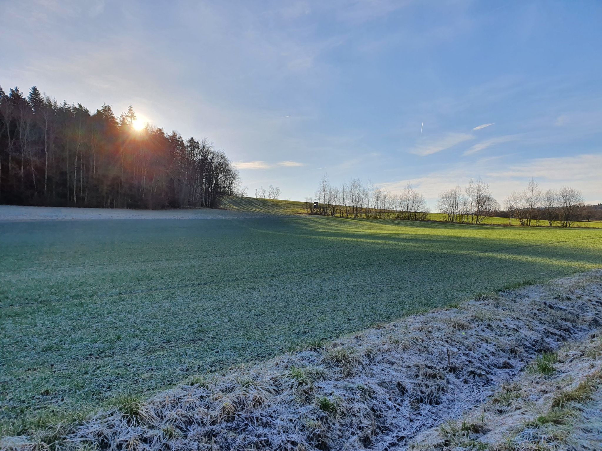 Tiefe Sonne