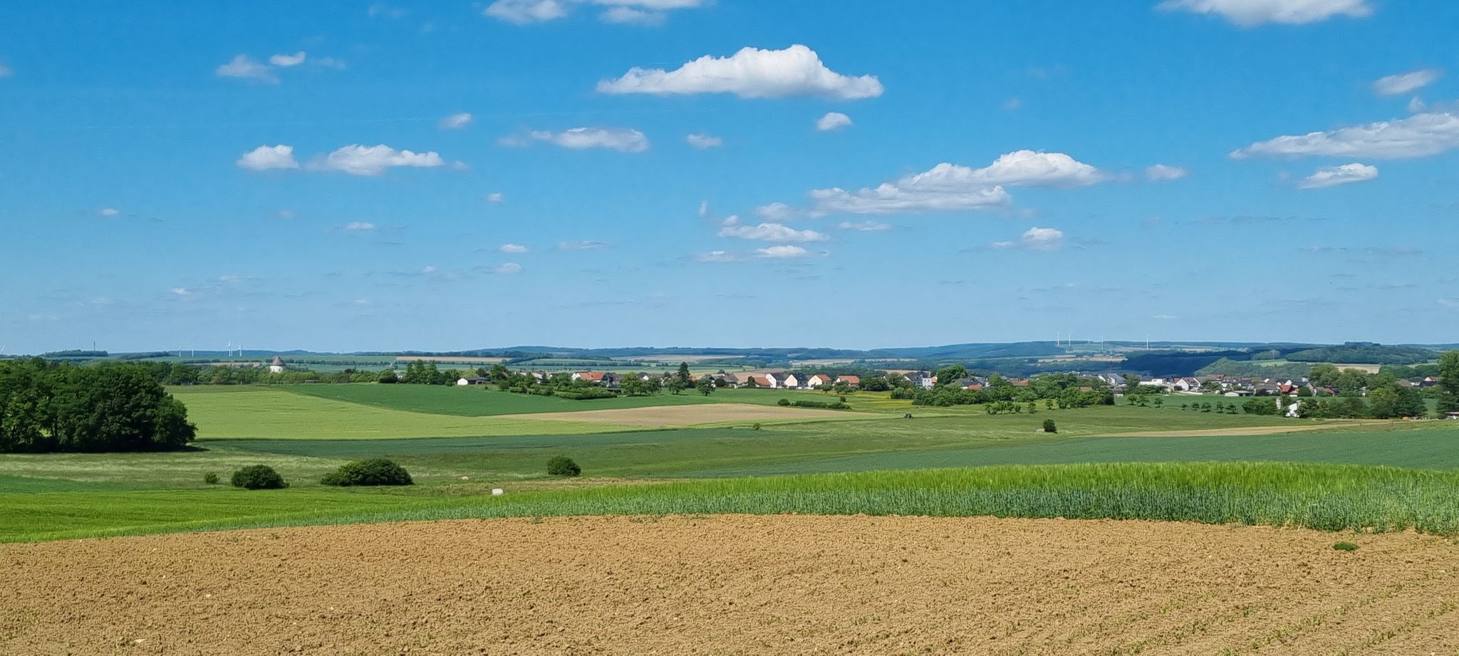 Da ist Mötsch - mein Ziel - schon vor Augen