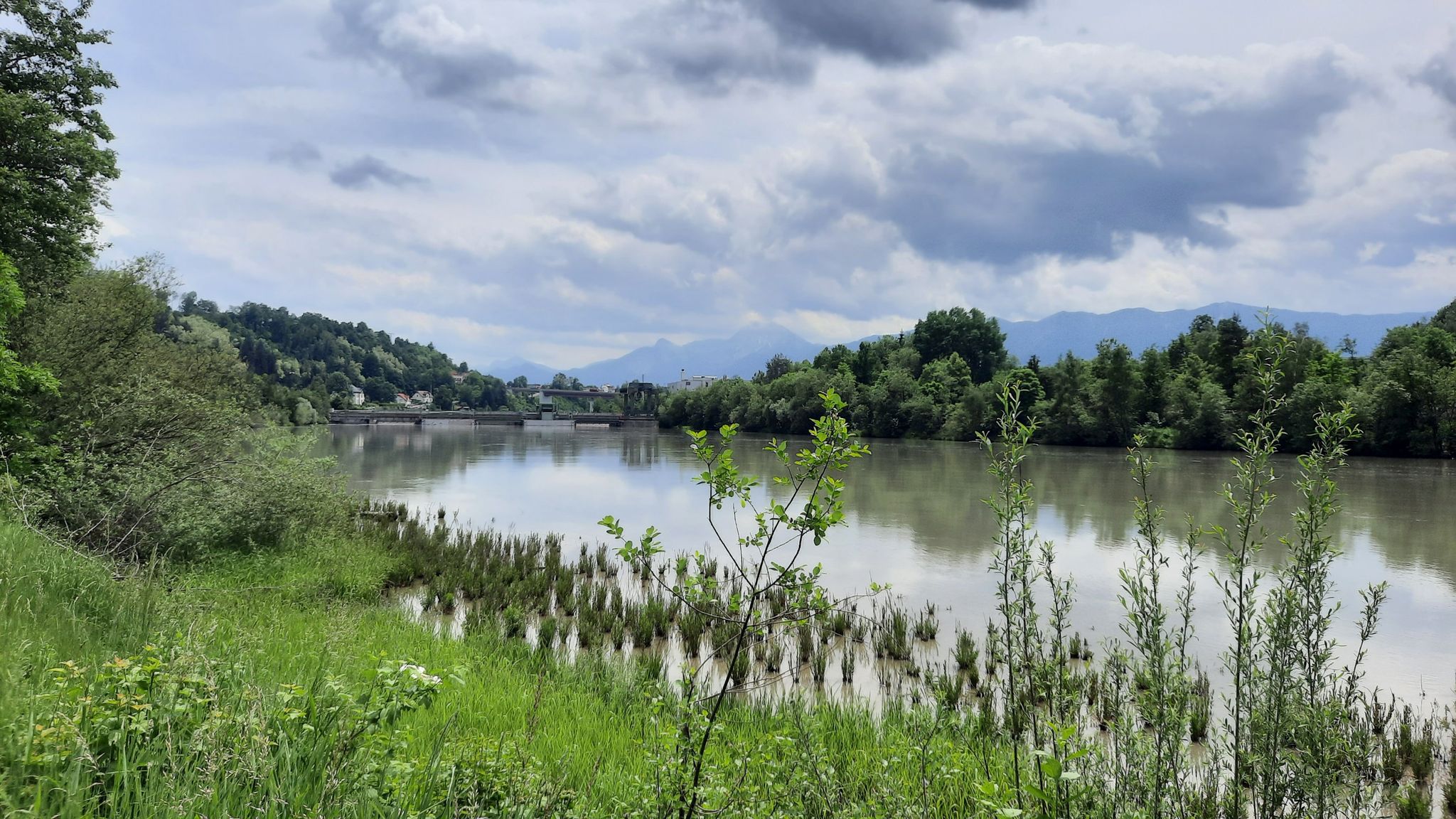 noch 5 Kilometer bis zum Ziel in Villach