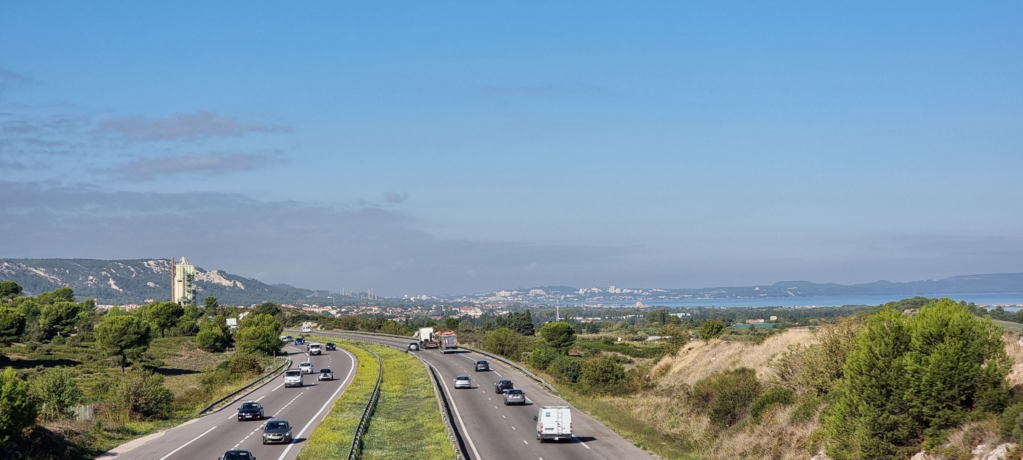 Sulla strada verso Marsiglia.