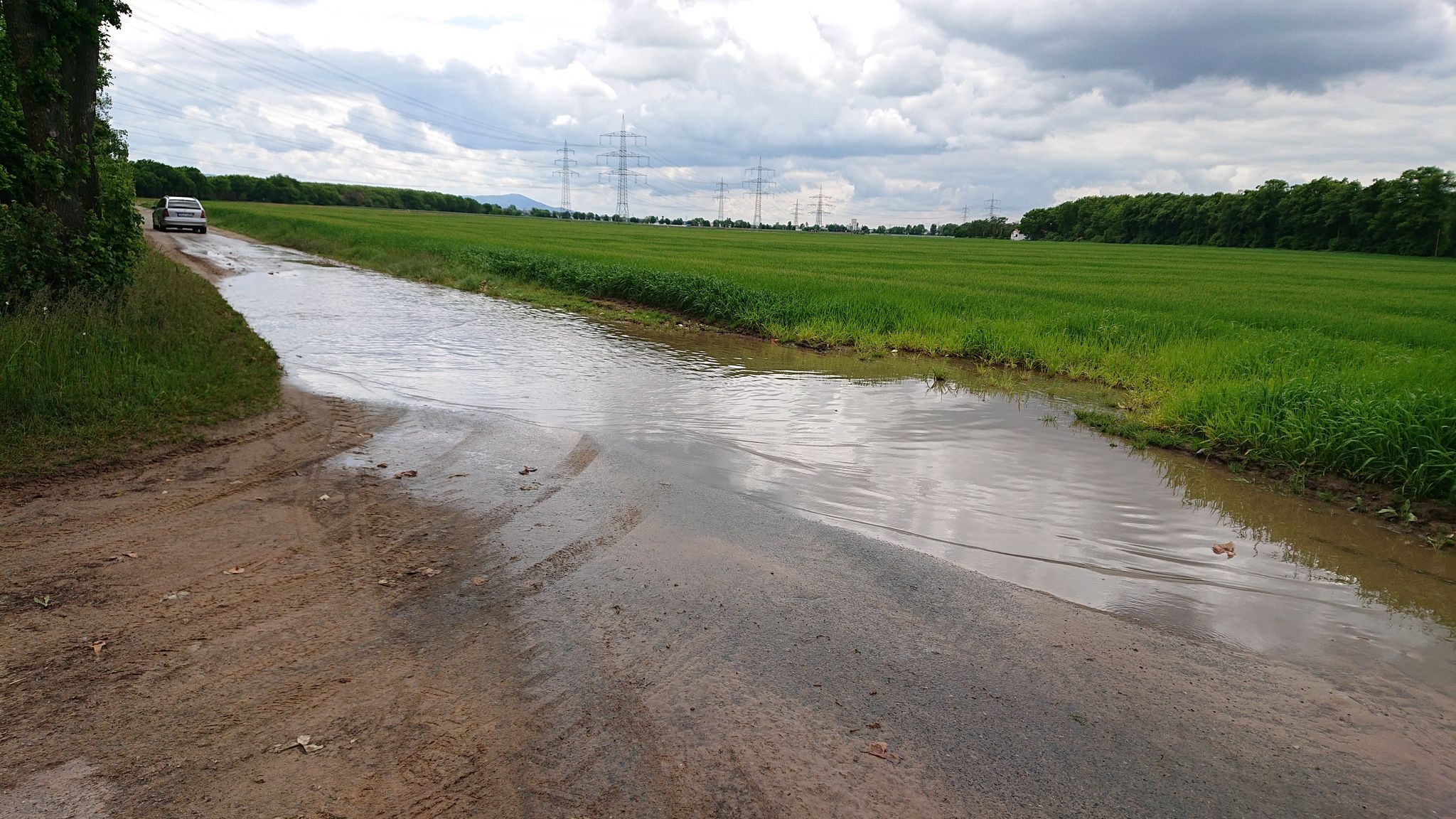 die Folgen des Dauerregen