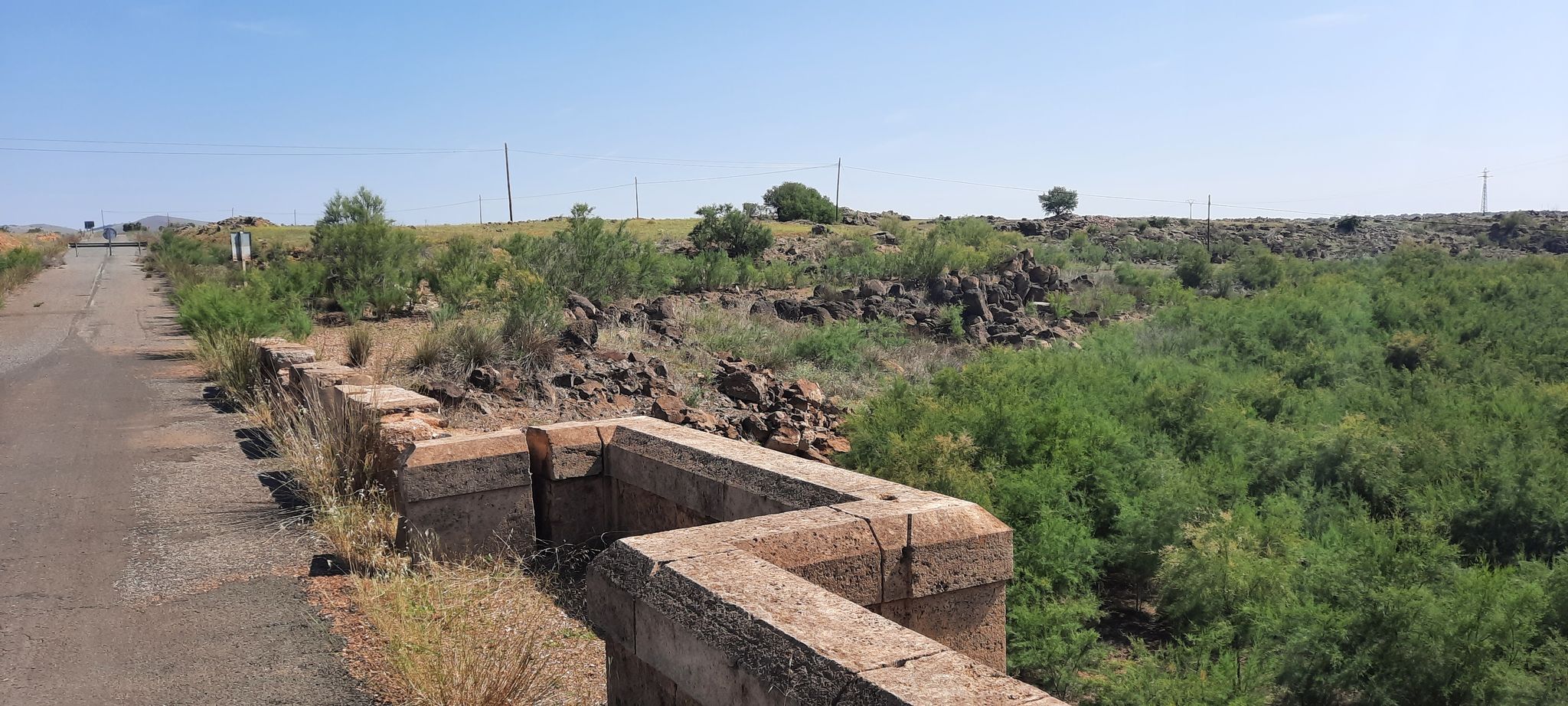 Antigo puente Río Jabalón