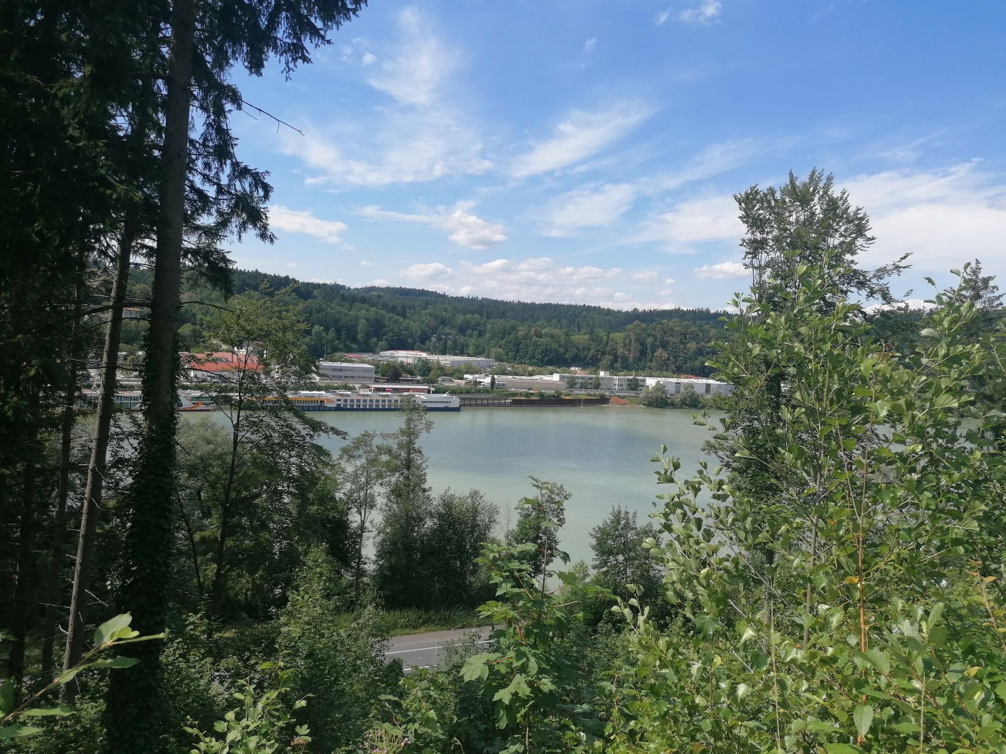 Schiffsanlegestelle Lindau in Passau