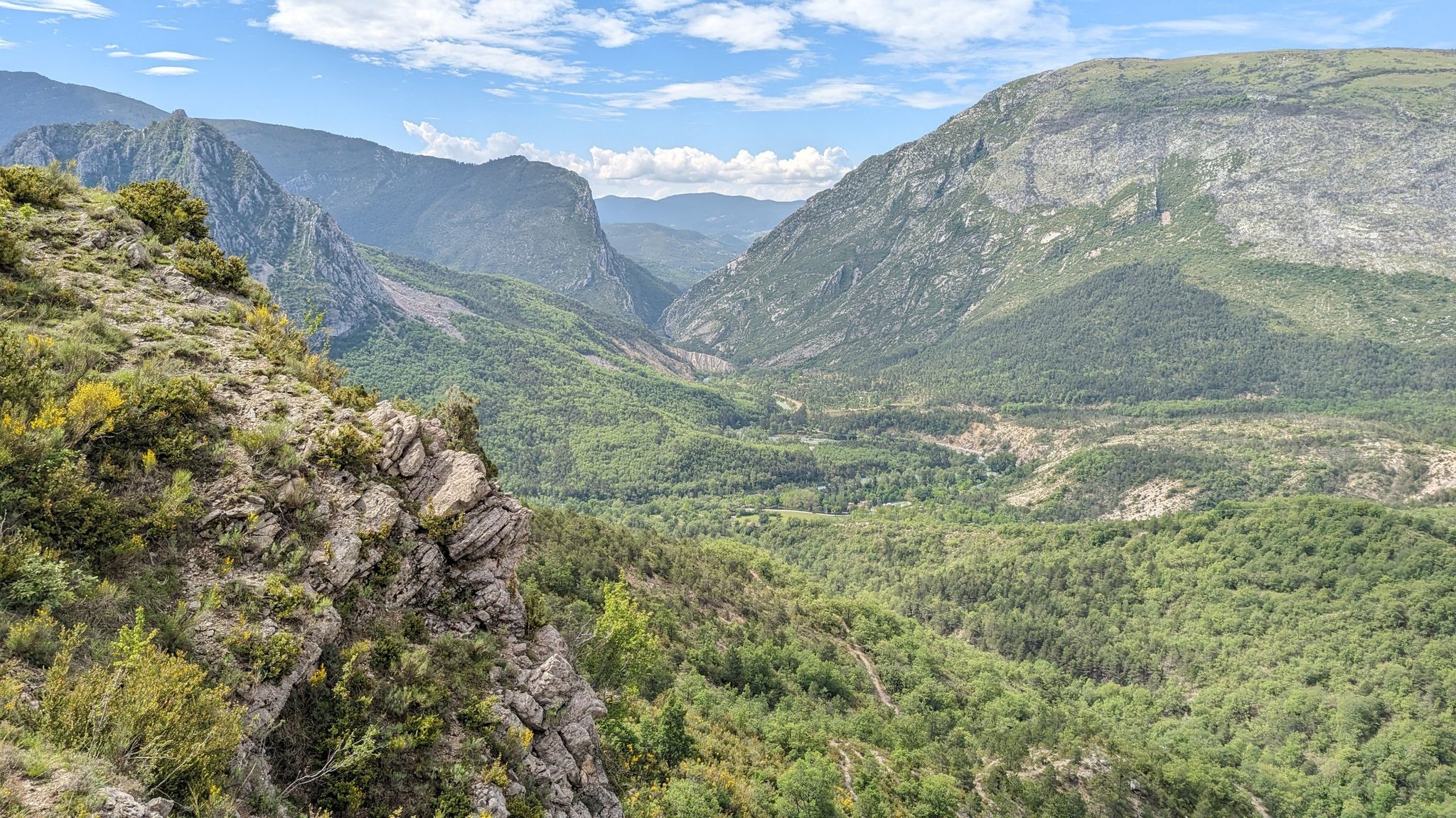 Blick ins Tal du Verdon