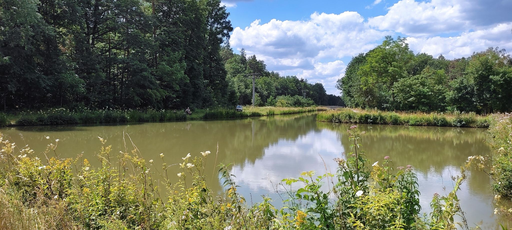 Lände am LDM-Kanal - Pfeifferhütte