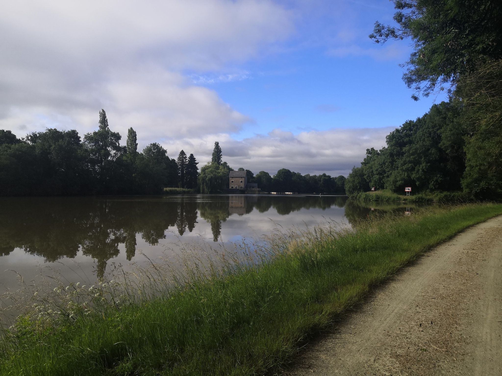 Écluse sur la Mayenne