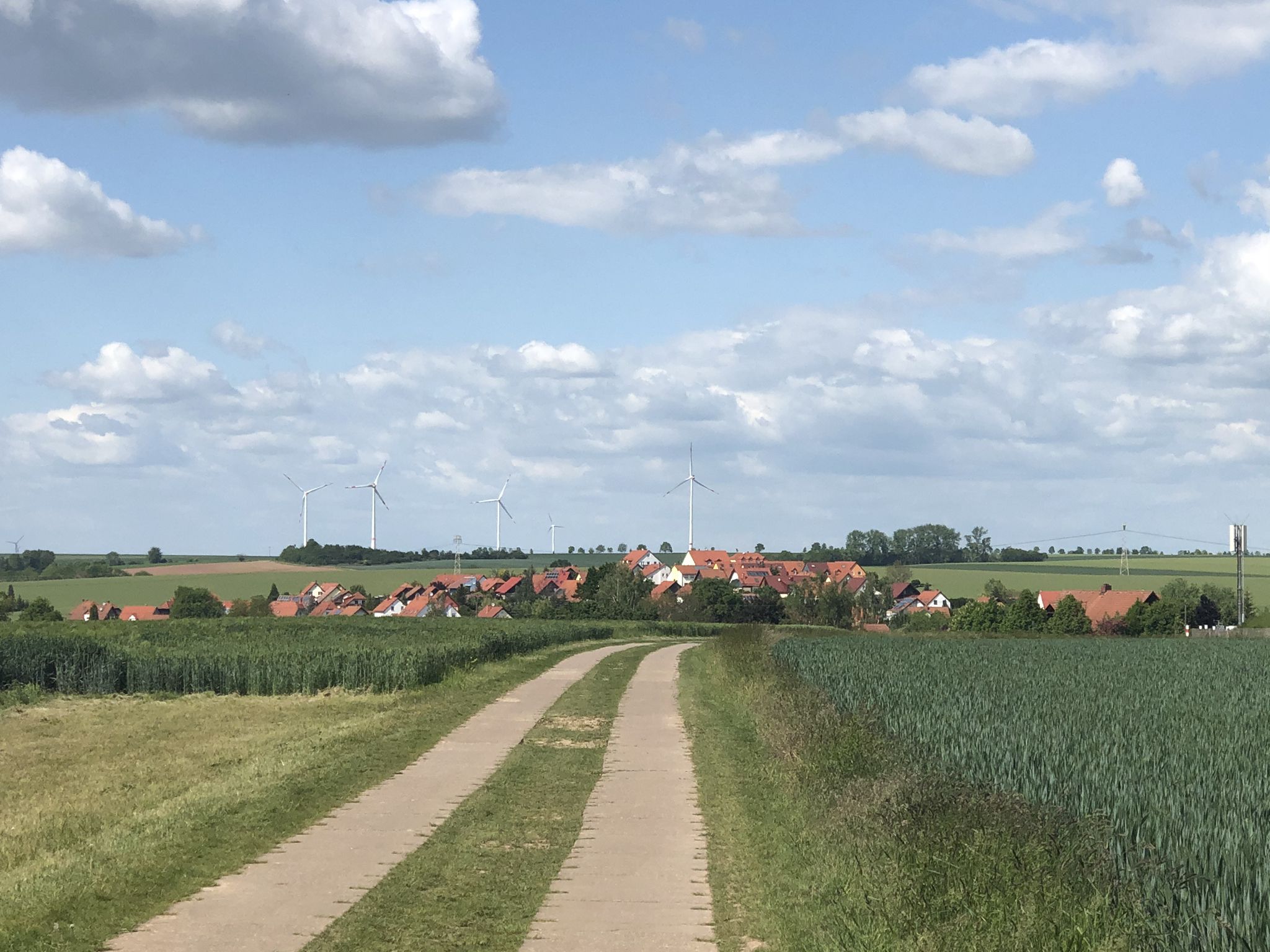 Blick auf Brahmenau
