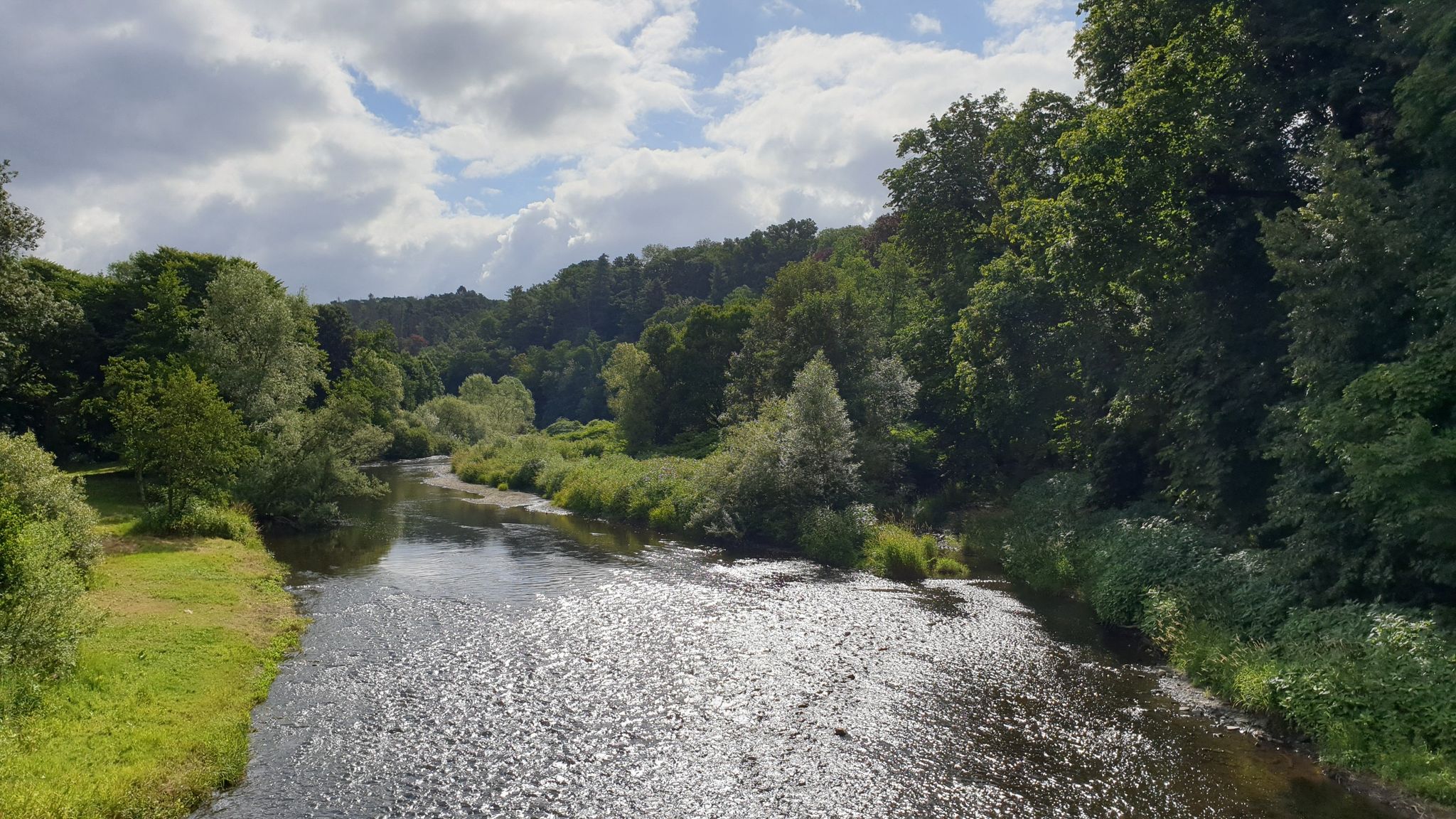 Aussicht von der Heubrücke