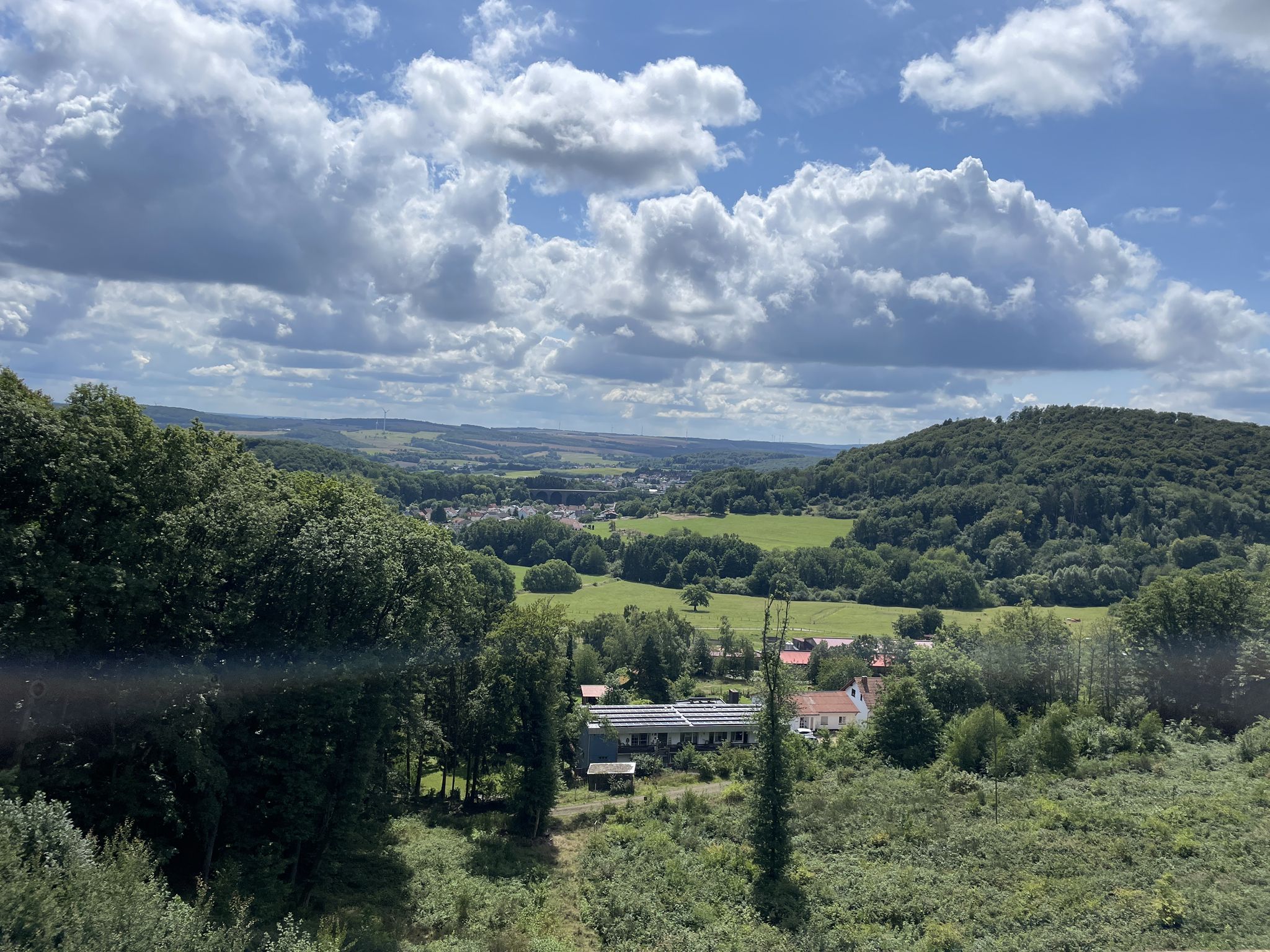 Blick auf das Viadukt von Oberkirchen