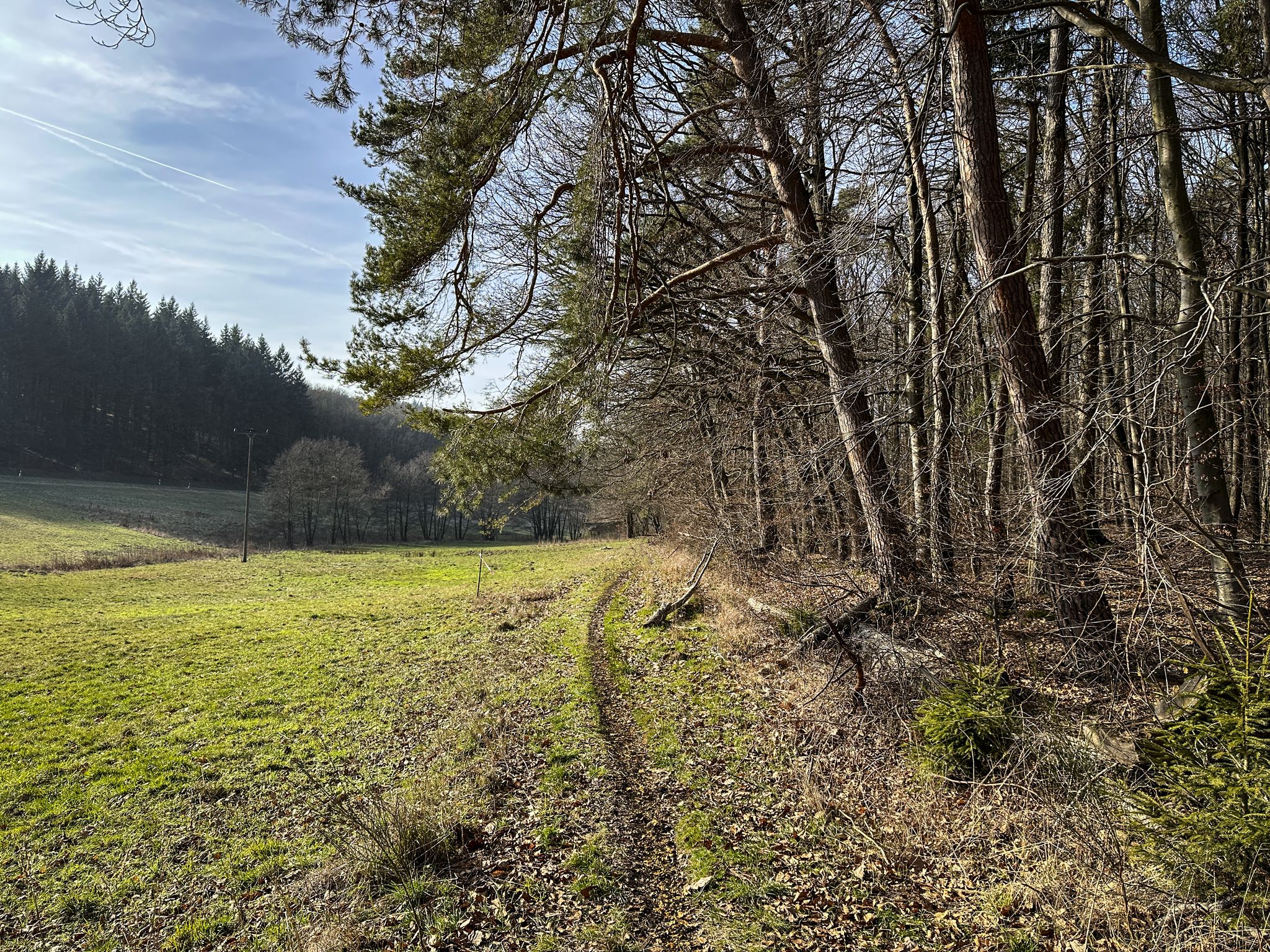 Heute mal die untere und mittlere Linie des Trailtripples