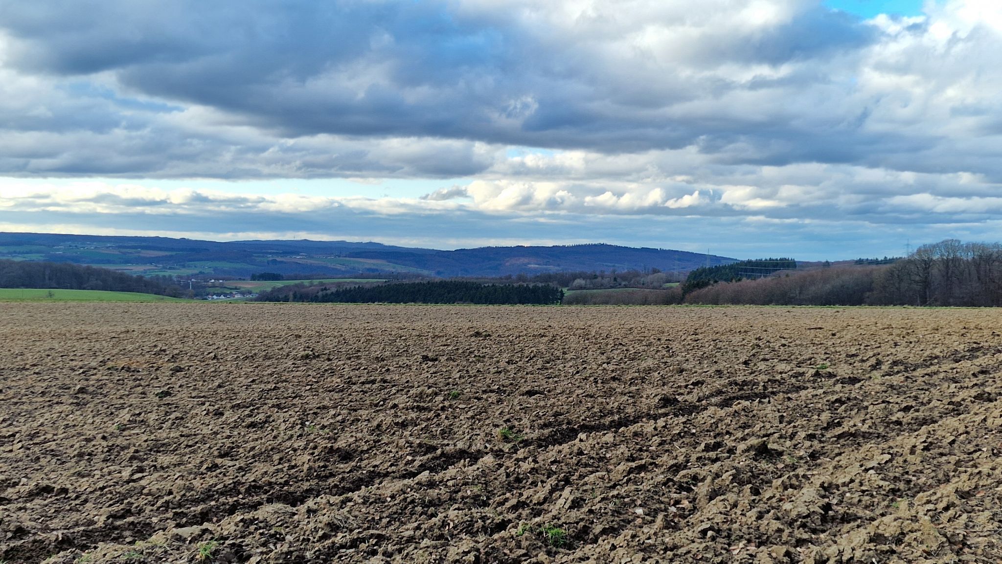 Blick auf die Montabaurer Höhe