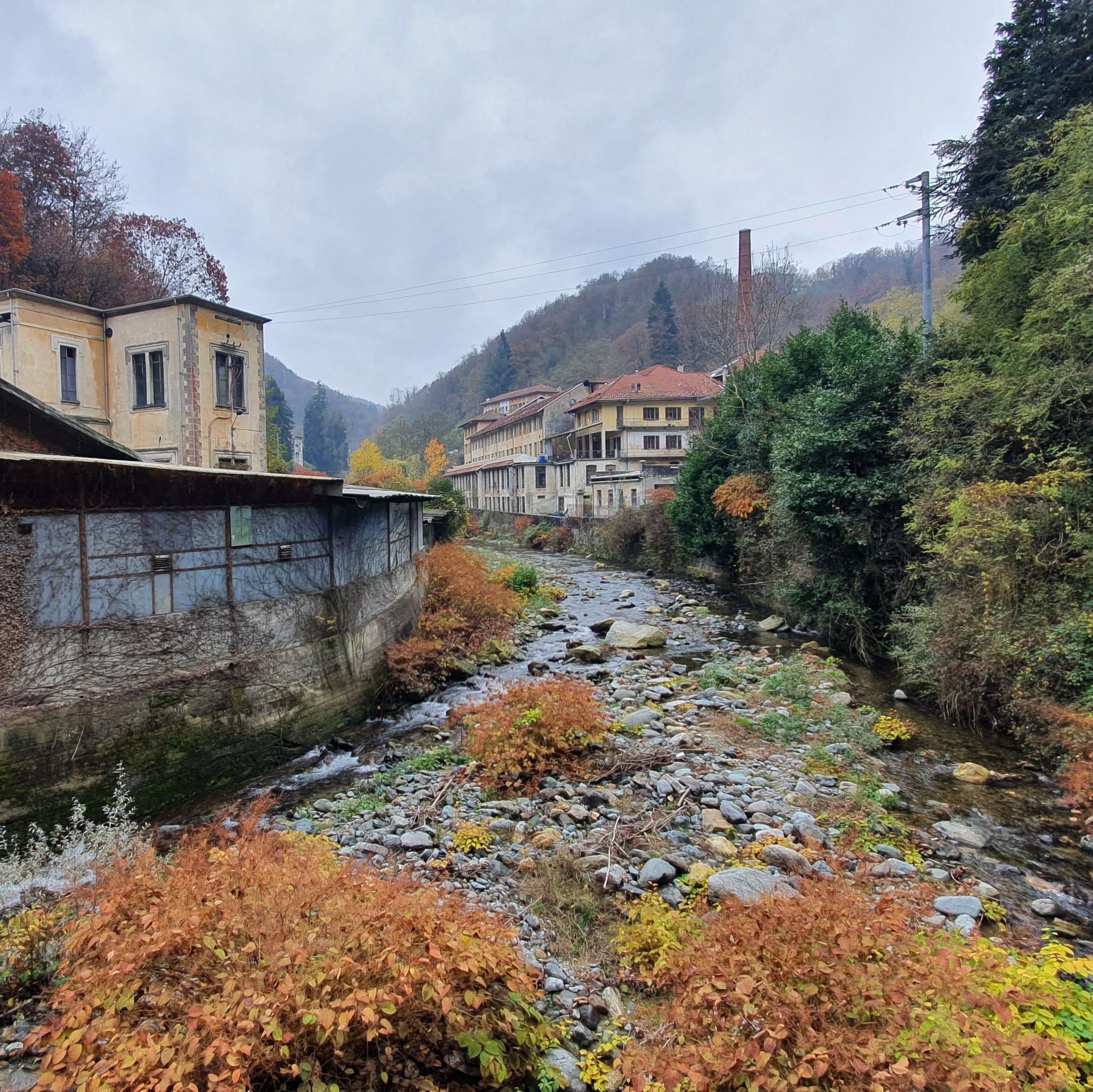 Valle del torrente Strona a Vallemosso di Valdilana