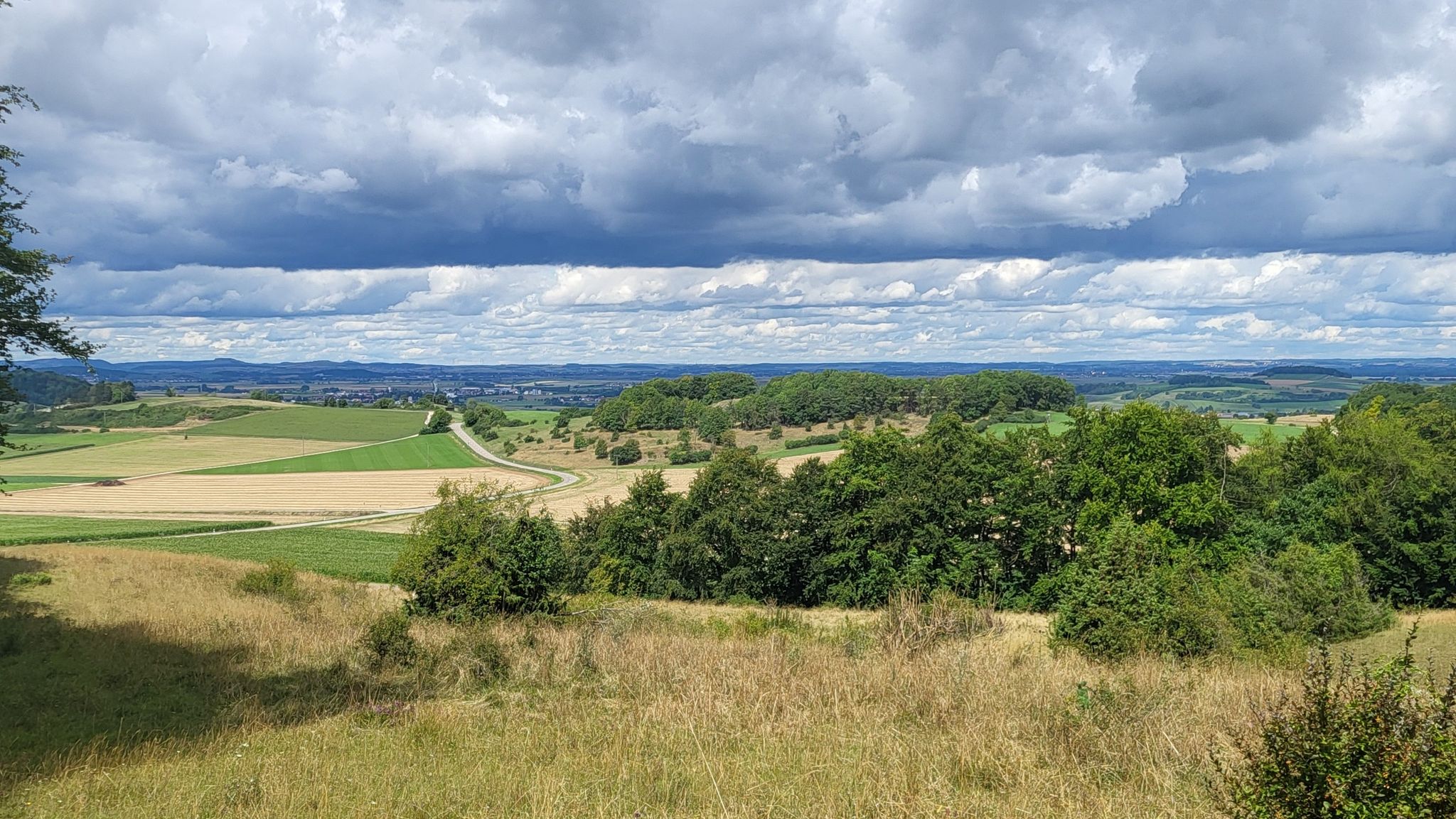Blick i den Rieskrater