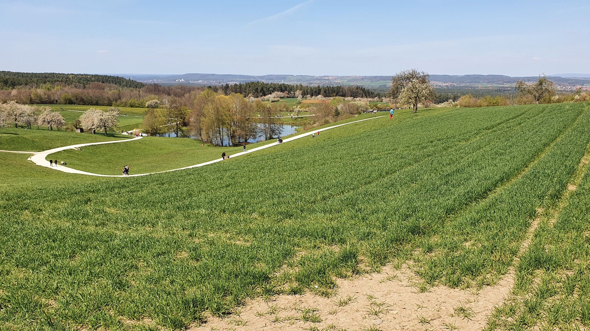 Kalchreuth: Blick auf den Sklavensee