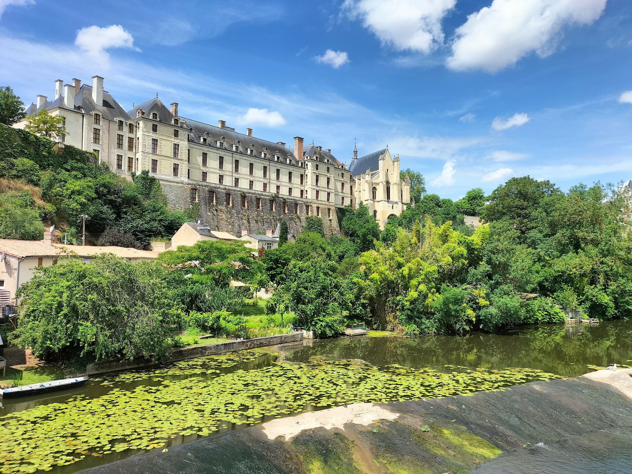 Thouars, le château des ducs de la Trémoille
