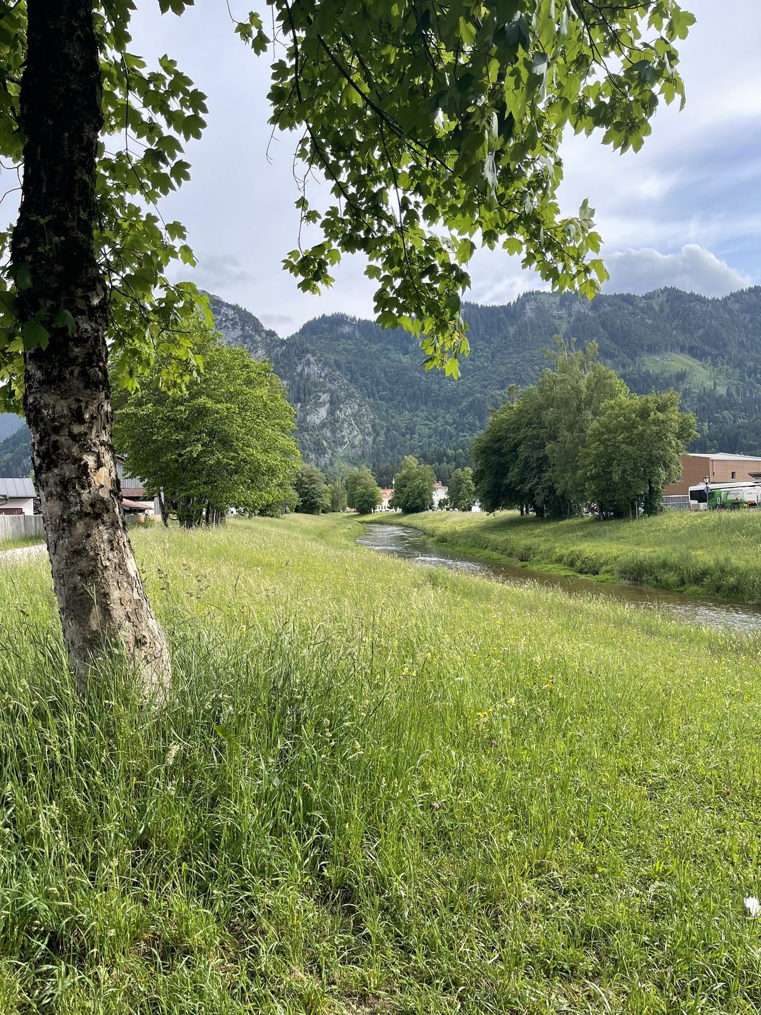 Flussidylle in Oberammergau