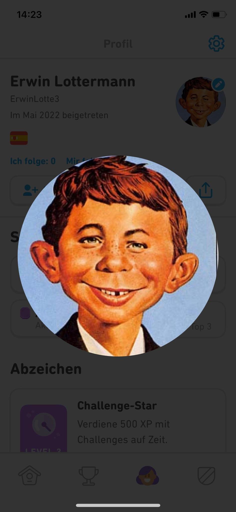 user avatar