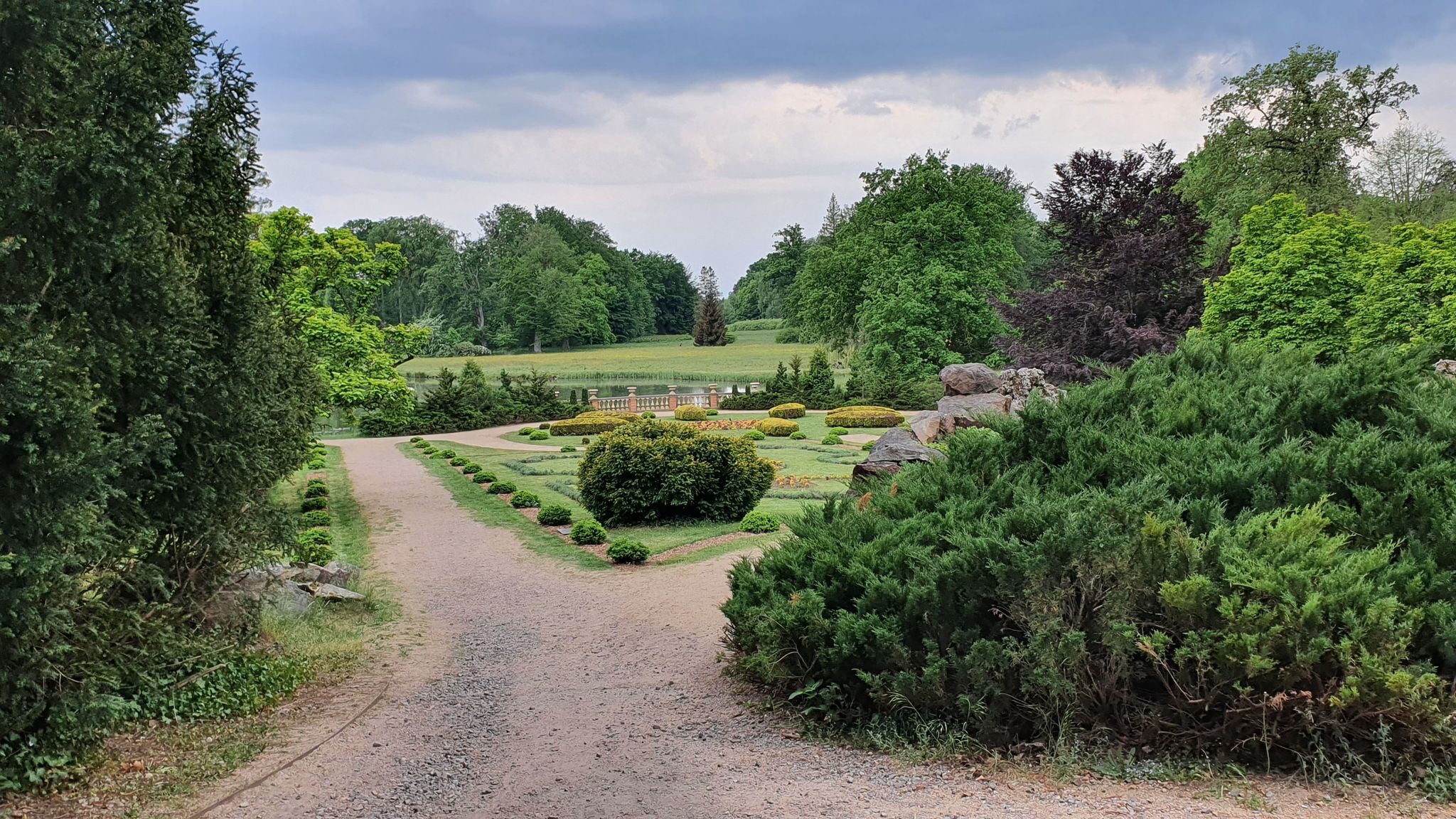 Wiesenburg, Schlosspark