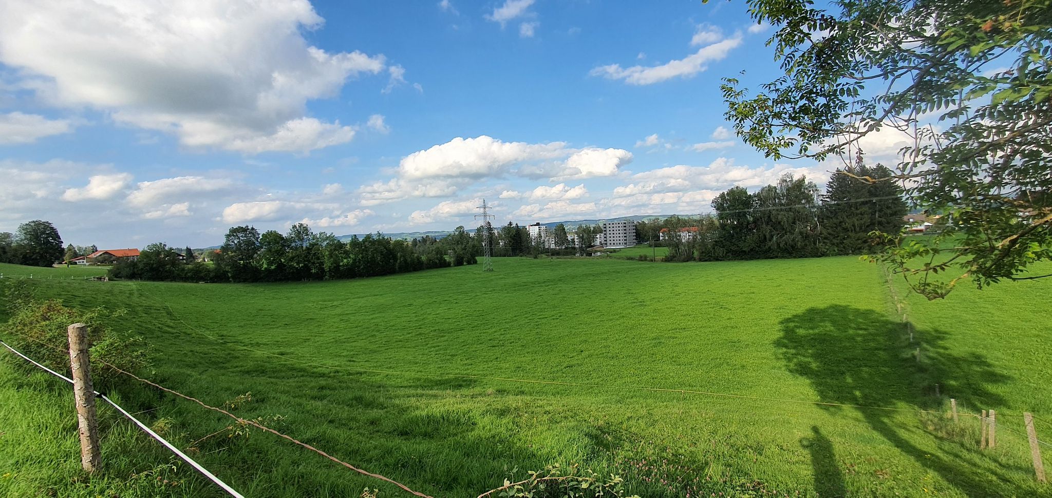 Blick richtung Stadt Kempten