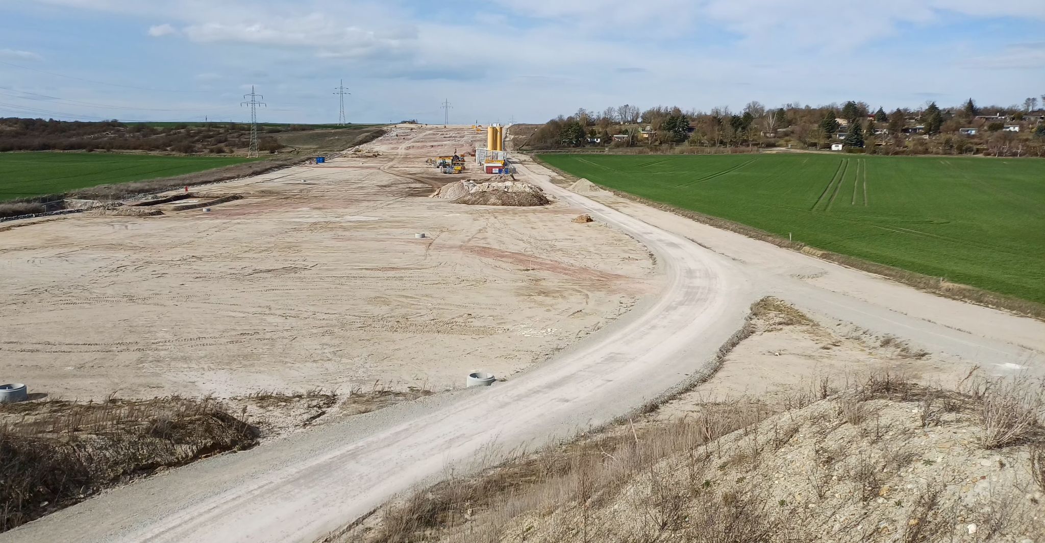 hier sieht es wieder mal nach Baustopp aus