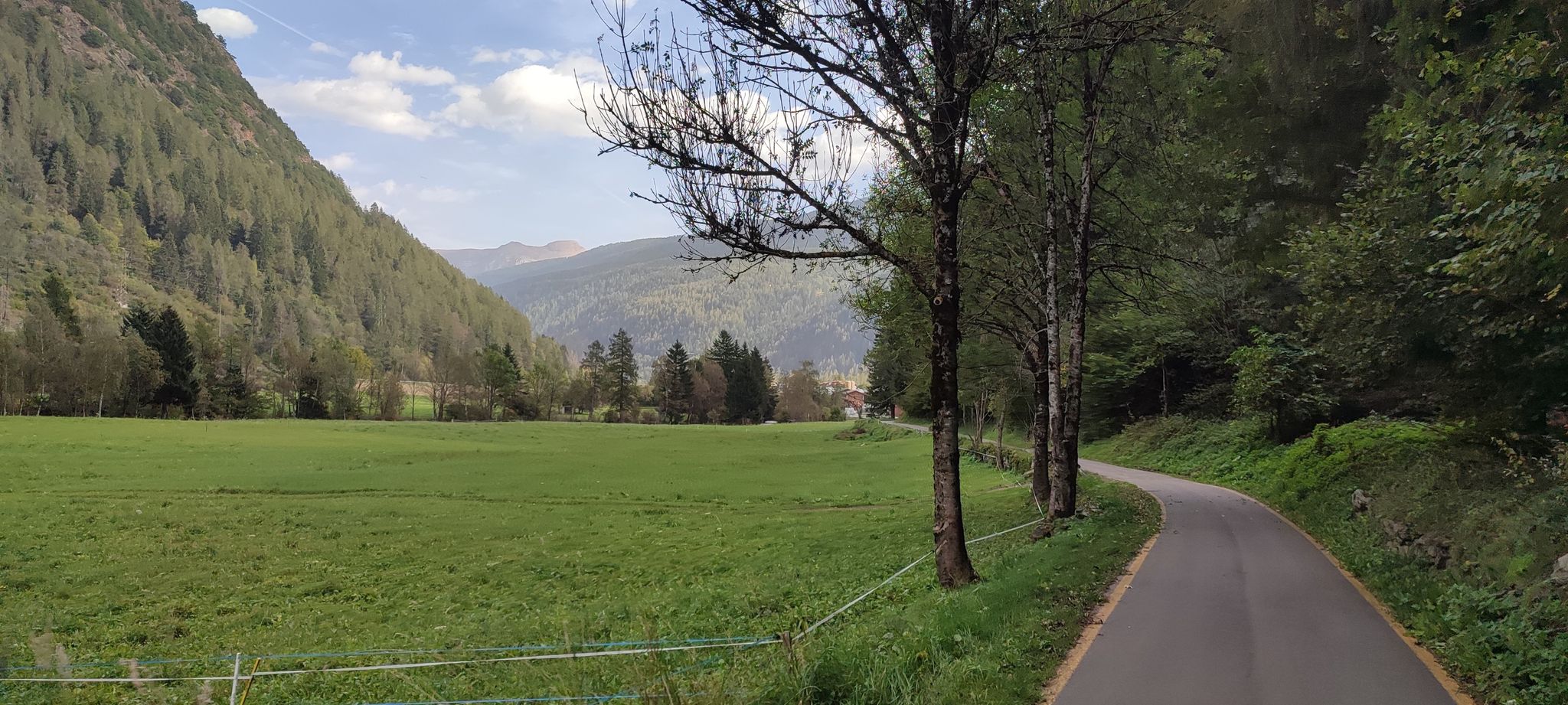 Radweg im Val di Sole