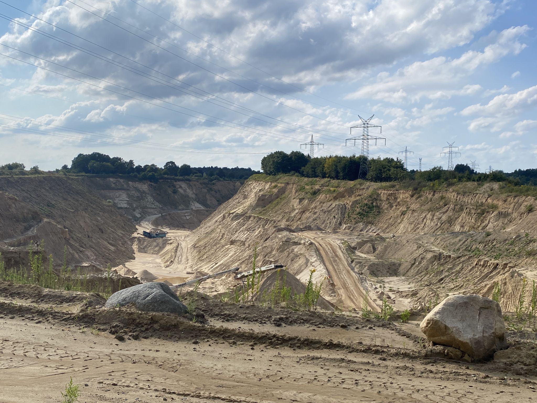 Kies und Sandgrube