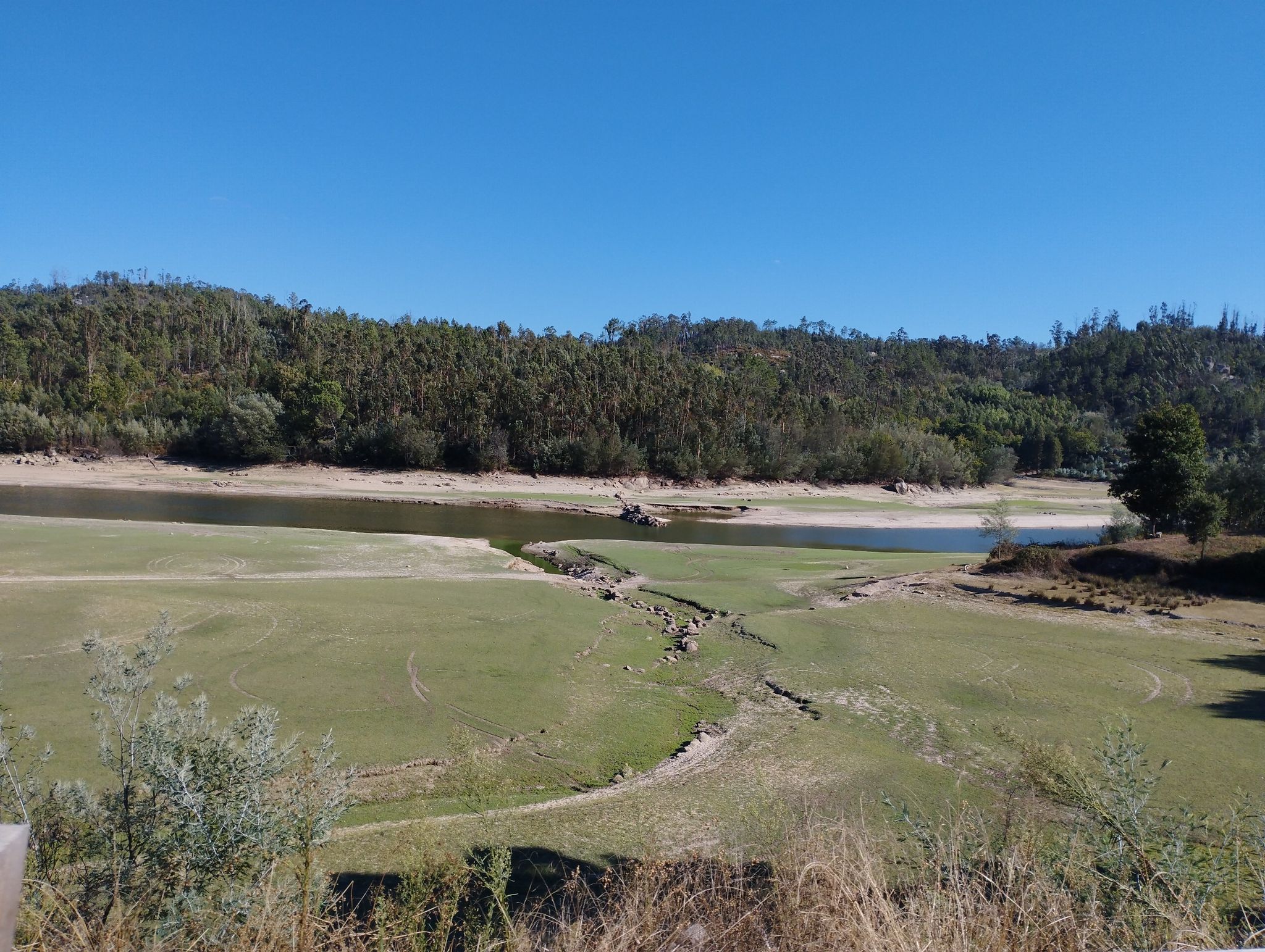 dao river almost without water