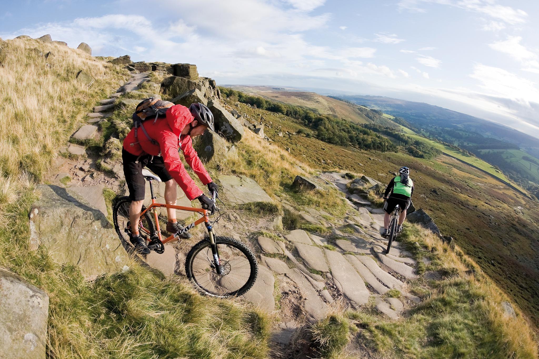 peak district downhill mountain biking