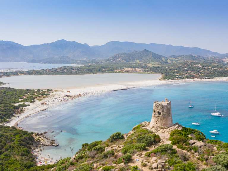 Von Villasimius nach Arbatax entlang der Via Sarcapos (Cammino 100