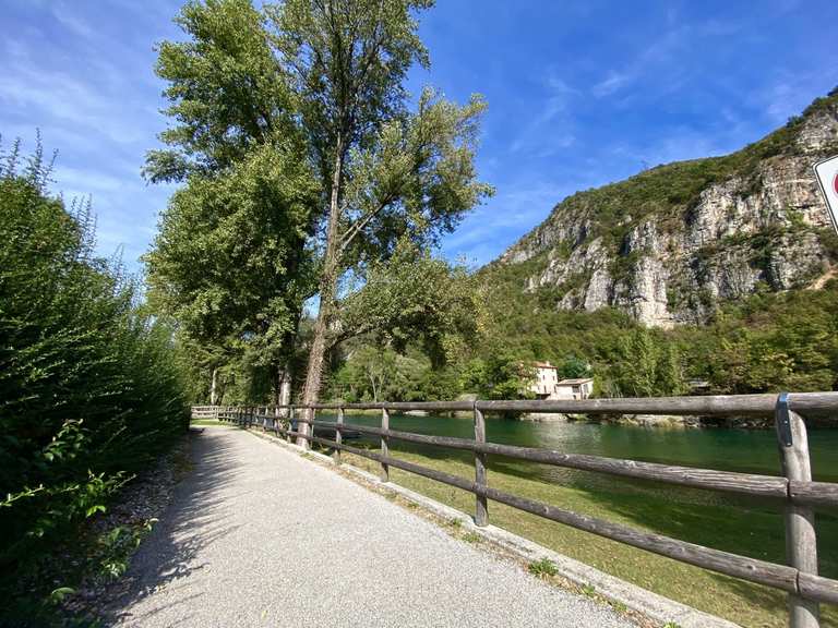 Entlang des Brenta von den Alpen ans Meer Ciclovia del Brenta