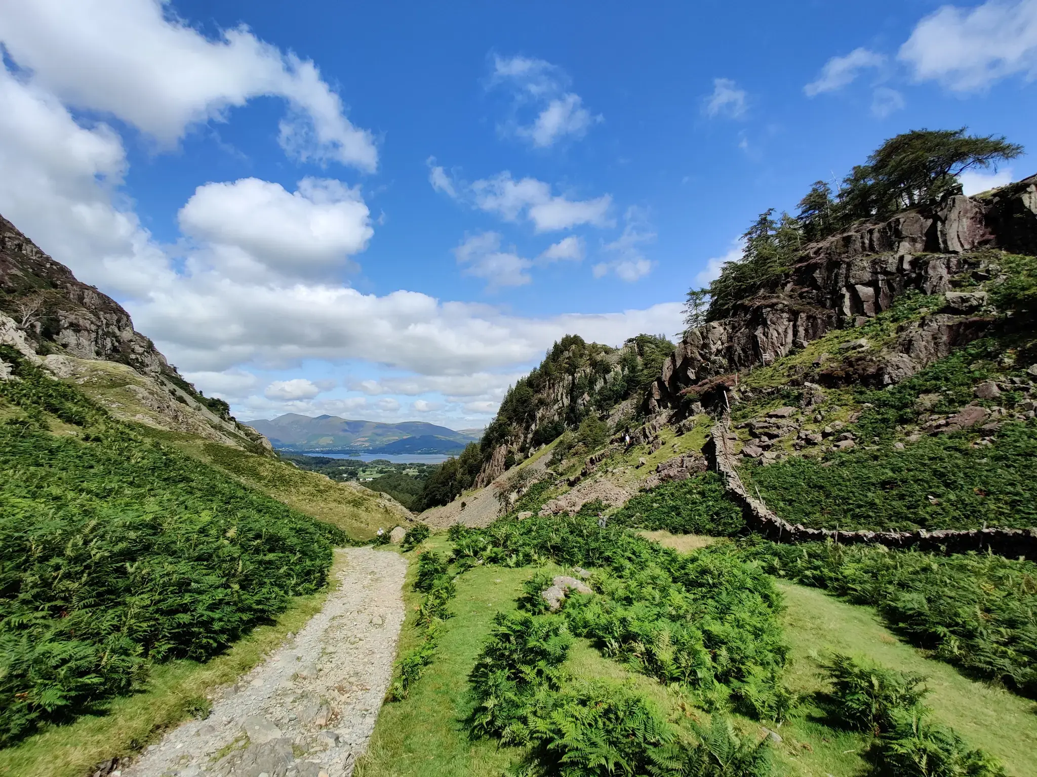 biking in the lake district