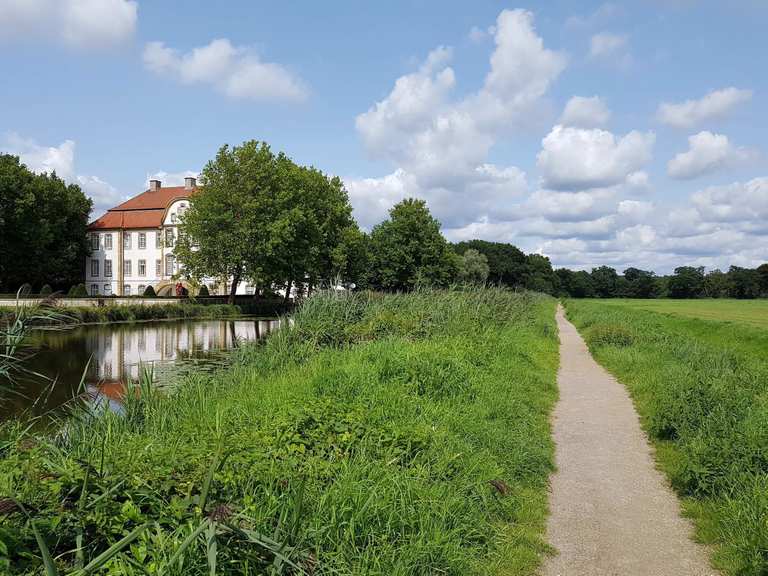 Auf der 100 Schlösser Route durchs Münsterland Fahrrad