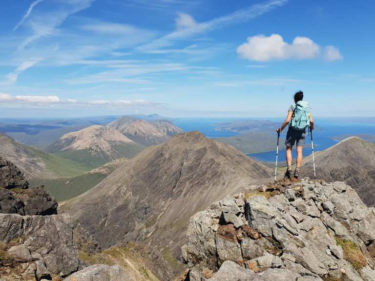 Hiking the 282 munro mountains of Scotland in 95 routes Hiking
