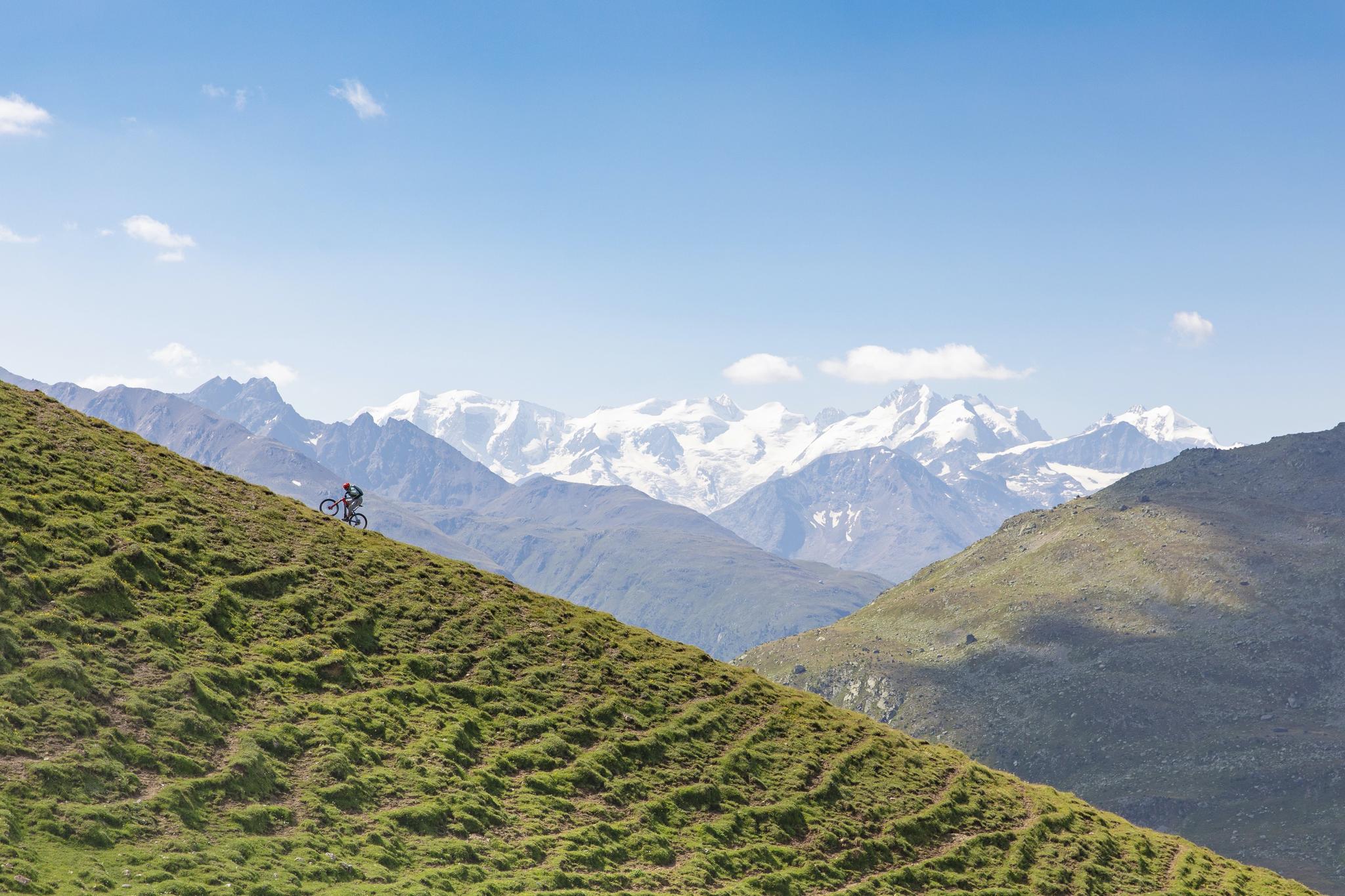 alps mountain biking