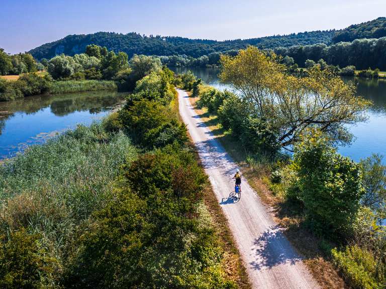 Radeln entlang von Flüssen und Seen in Bayern Fahrrad