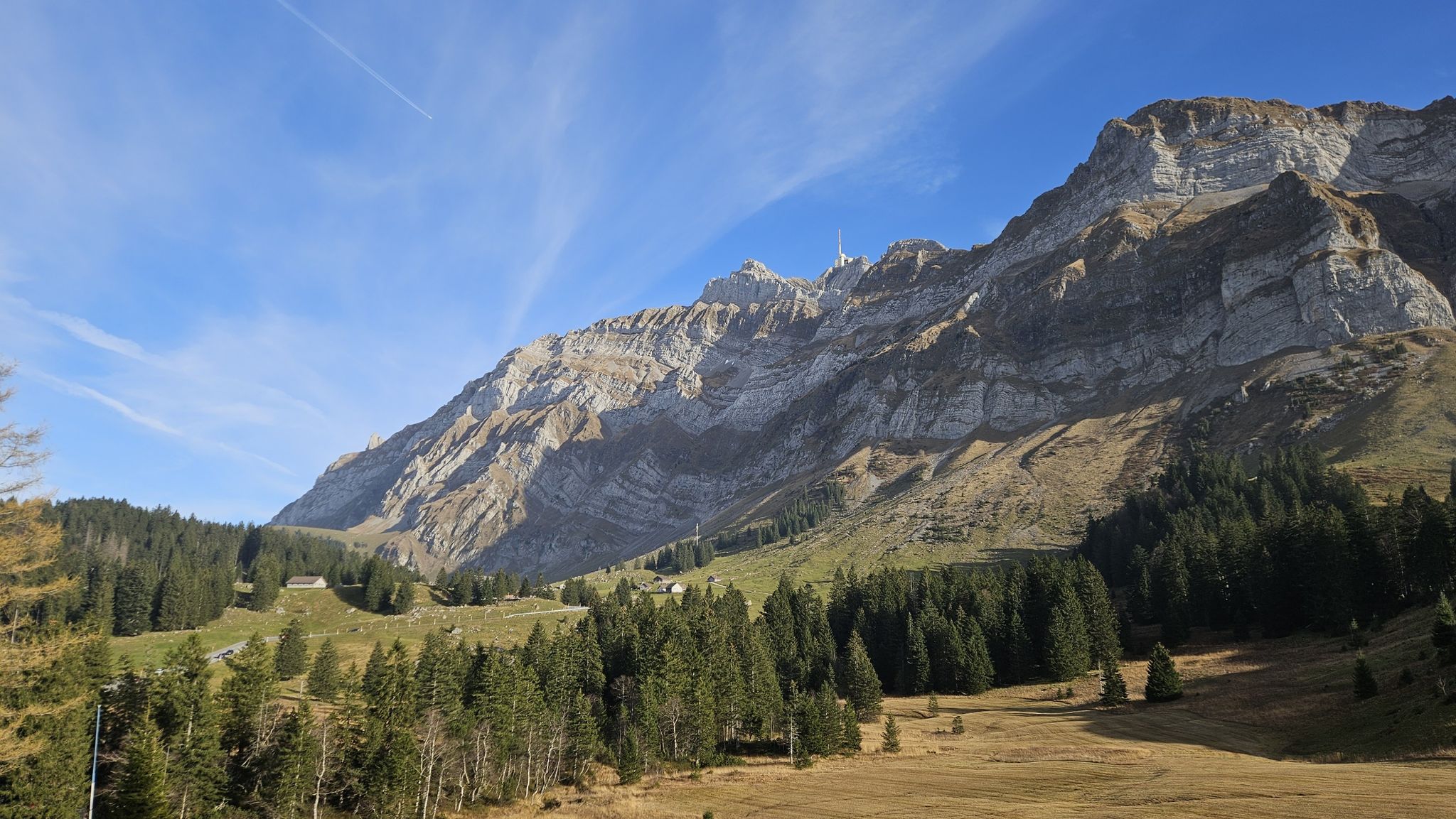 letzter Blick zum Säntismassiv