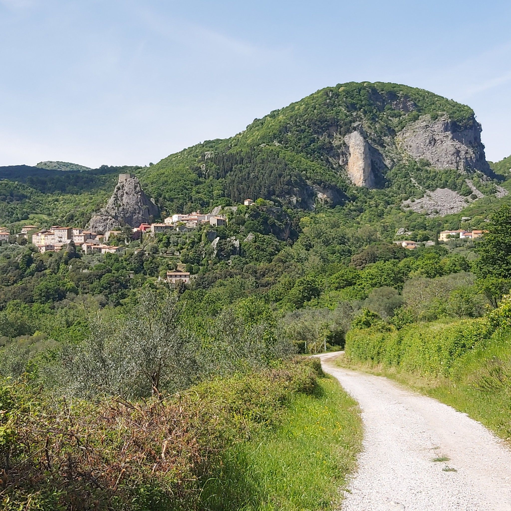 Das Ziel vor Augen: Roccalbegna