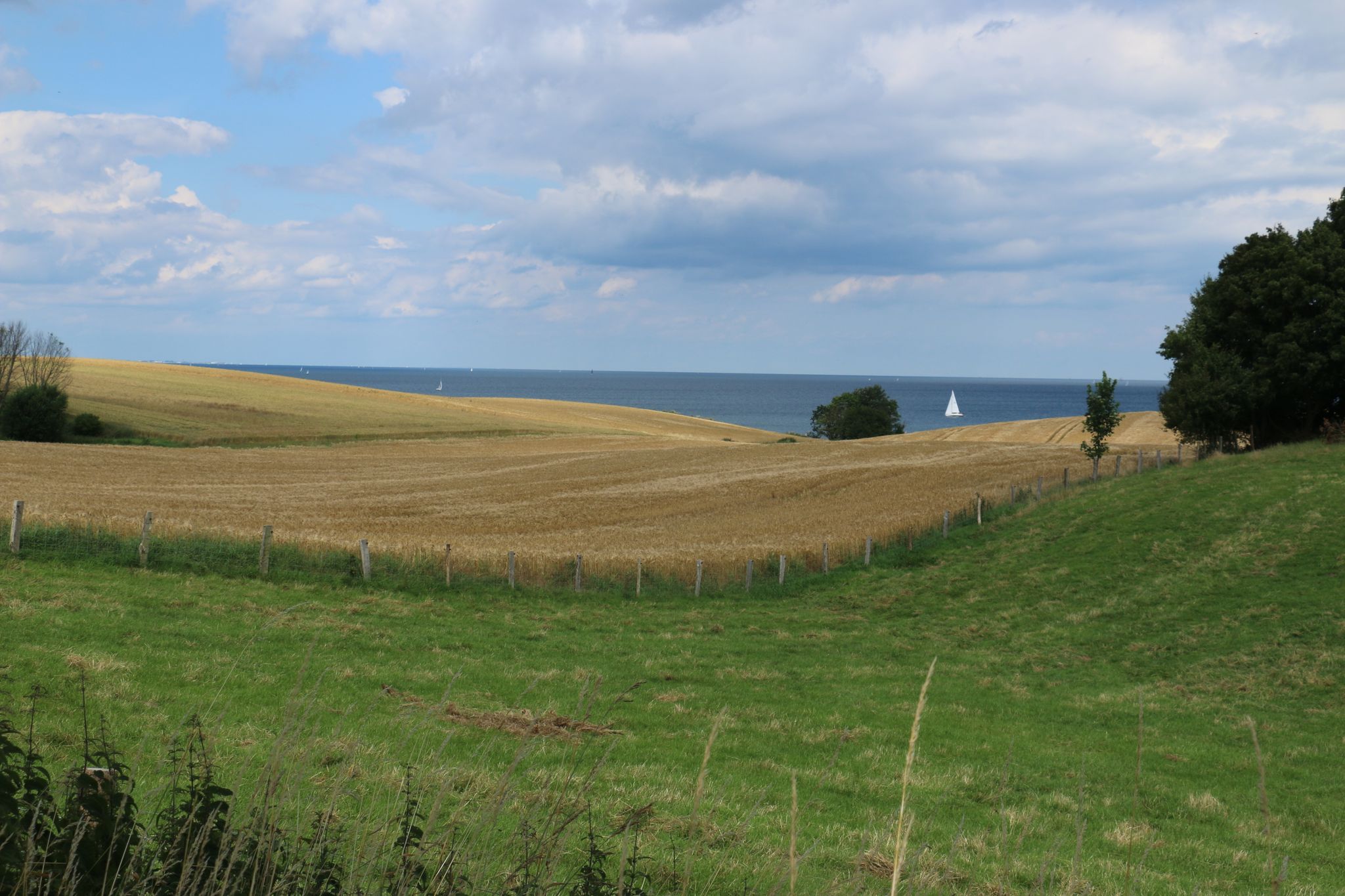 Blick in Eckernförder Bucht